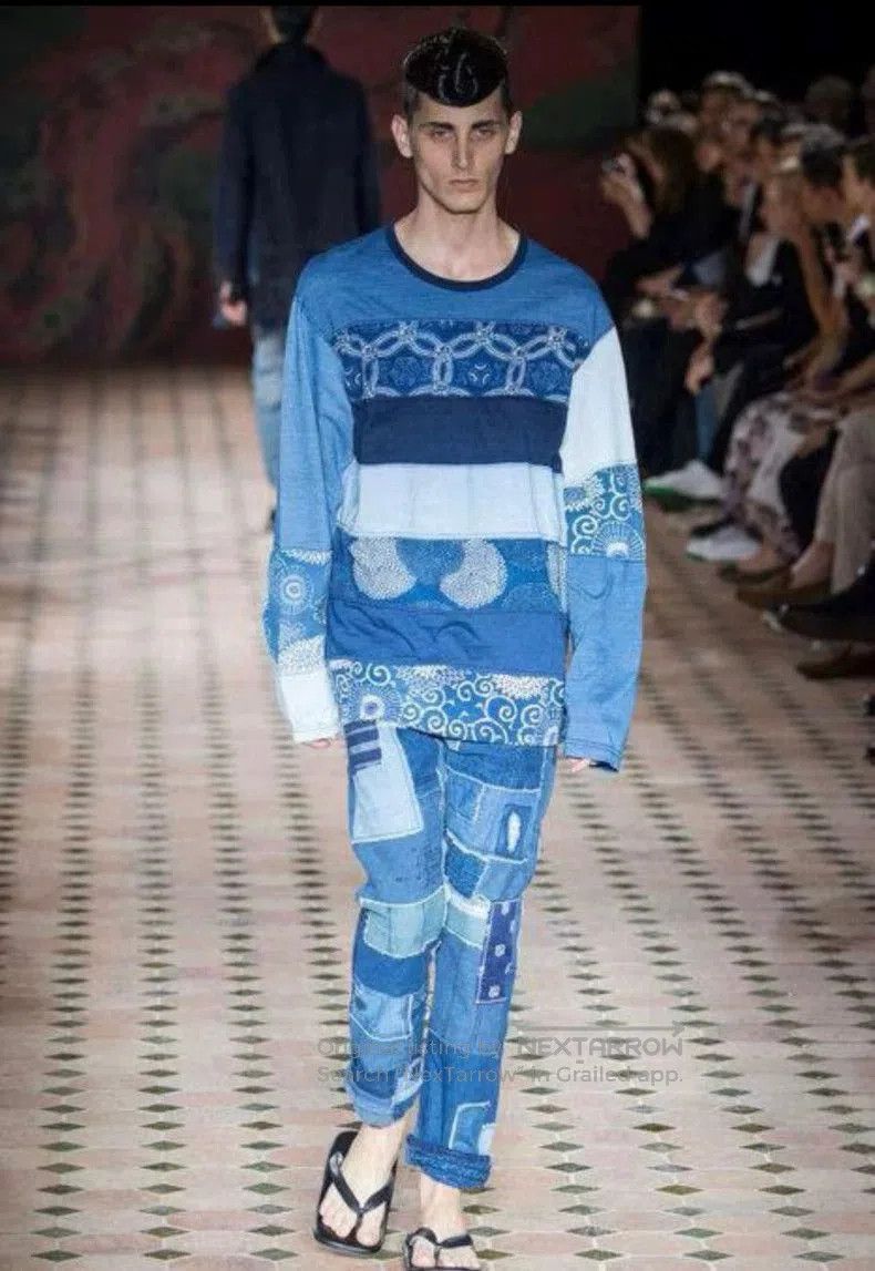 Junya Watanabe Junya Watanabe 15ss Patchwork Denim Jeans. Size US 40 / EU 56 - 9 Thumbnail