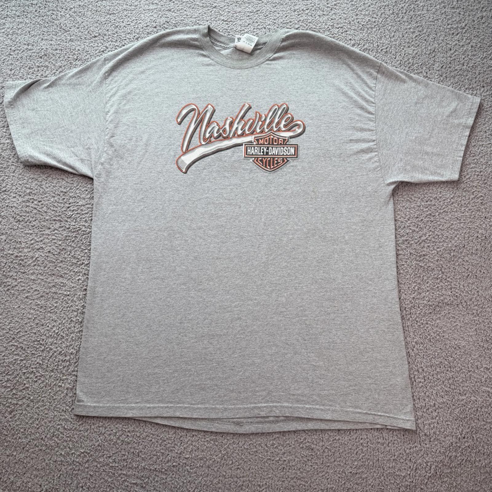 Harley Davidson Vintage Harley Davidson Nashville Tennessee Boswells T Shirt Size US XXL / EU 58 / 5 - 1 Thumbnail