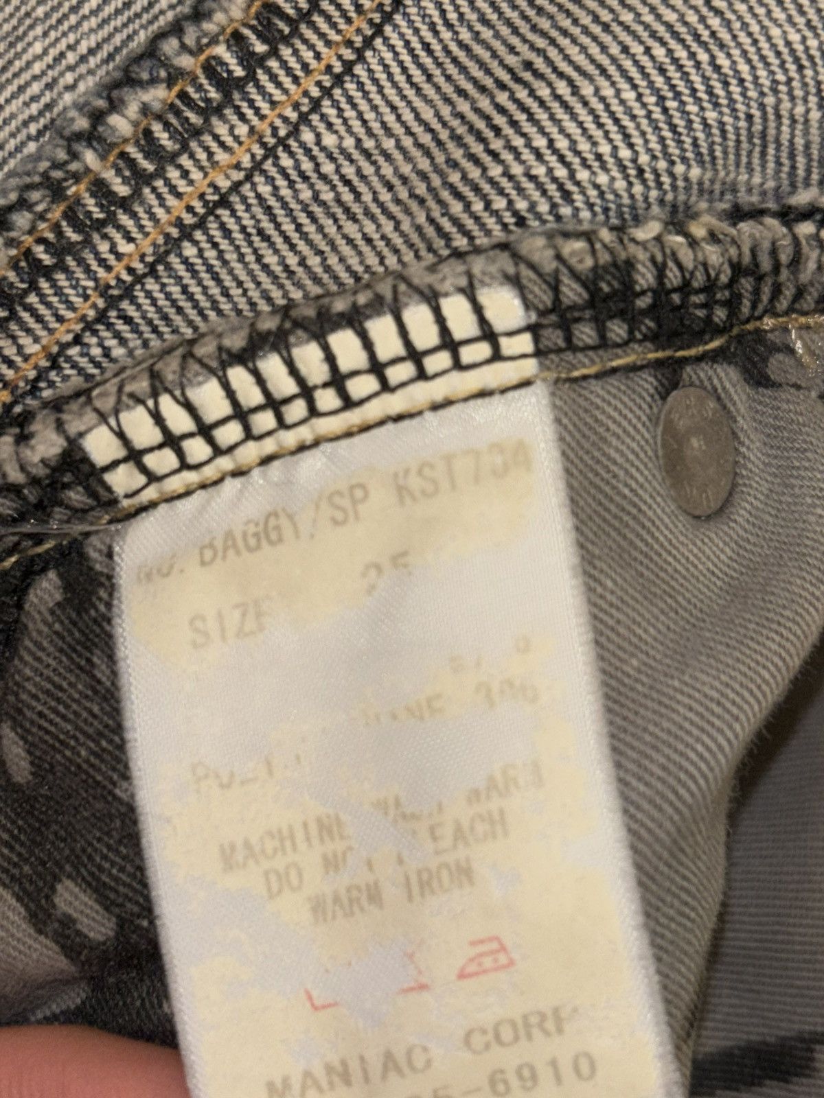 LGB wolf baggy jeans