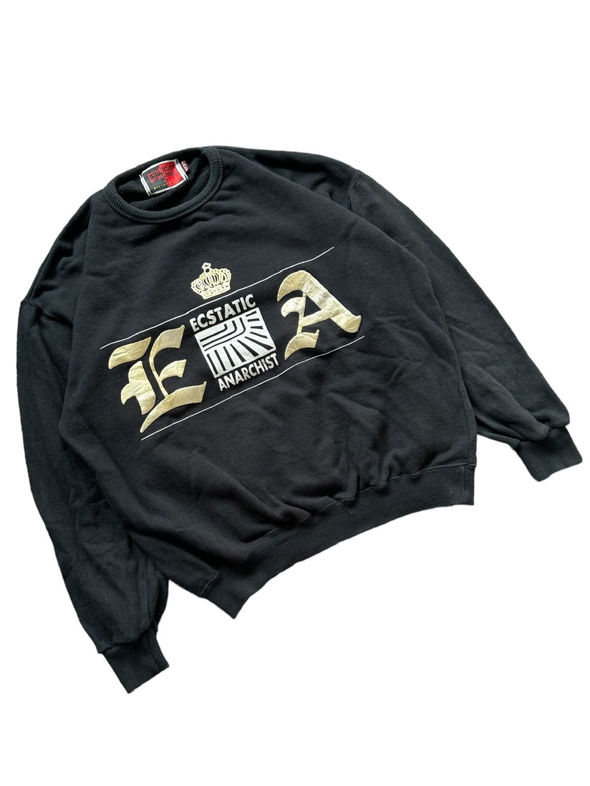 A.F.F.A. 1990s Ecstatic Anarchy by Butter Field logo sweatshirt Size US M / EU 48-50 / 2 - 2 Thumbnail