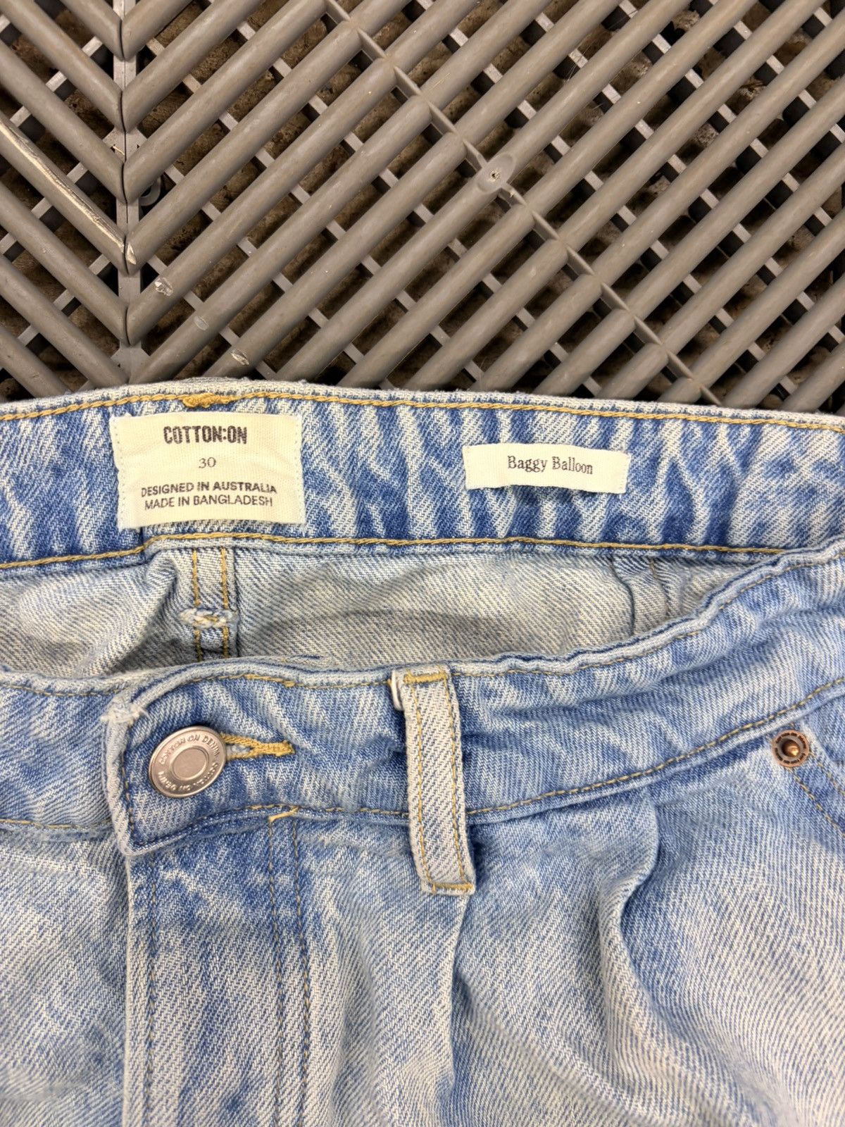 Cotton On Cotton On Baggy Jeans Size US 30 / EU 46 - 2 Thumbnail