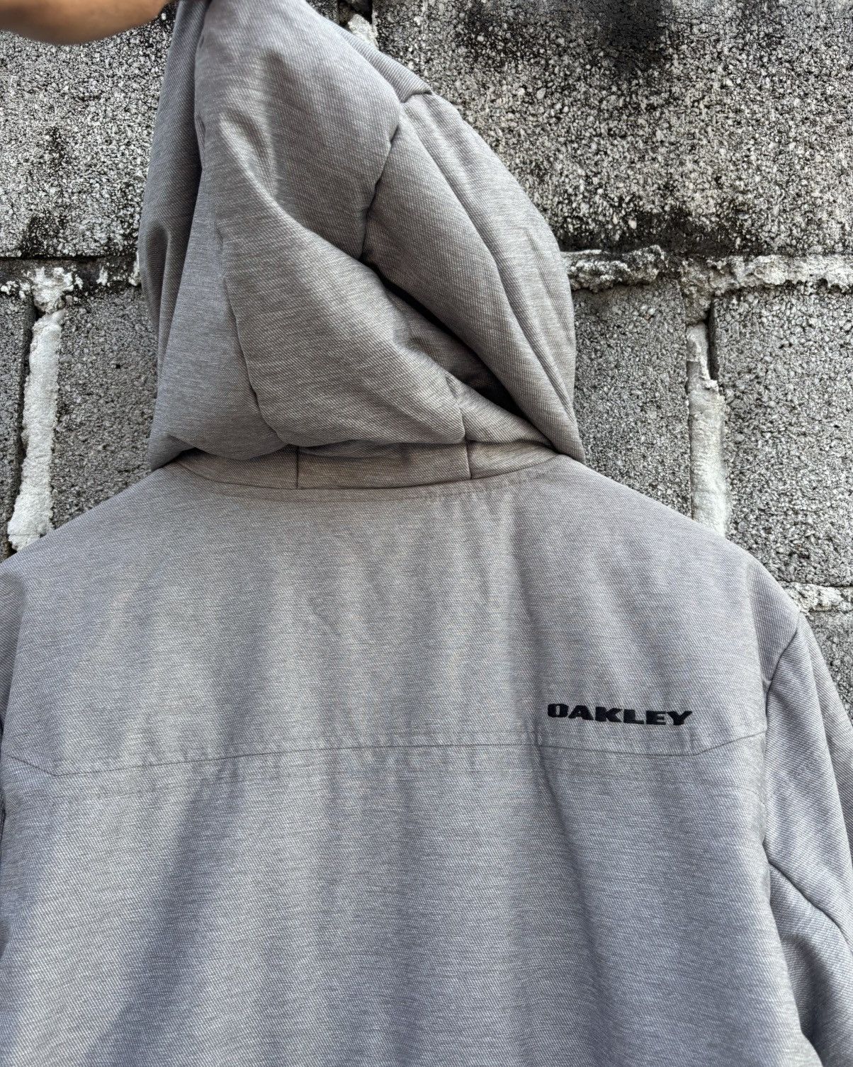 Oakley Gray Oakley Jacket Zip Hoodie 🕵🏿 Size US L / EU 52-54 / 3 - 13 Thumbnail