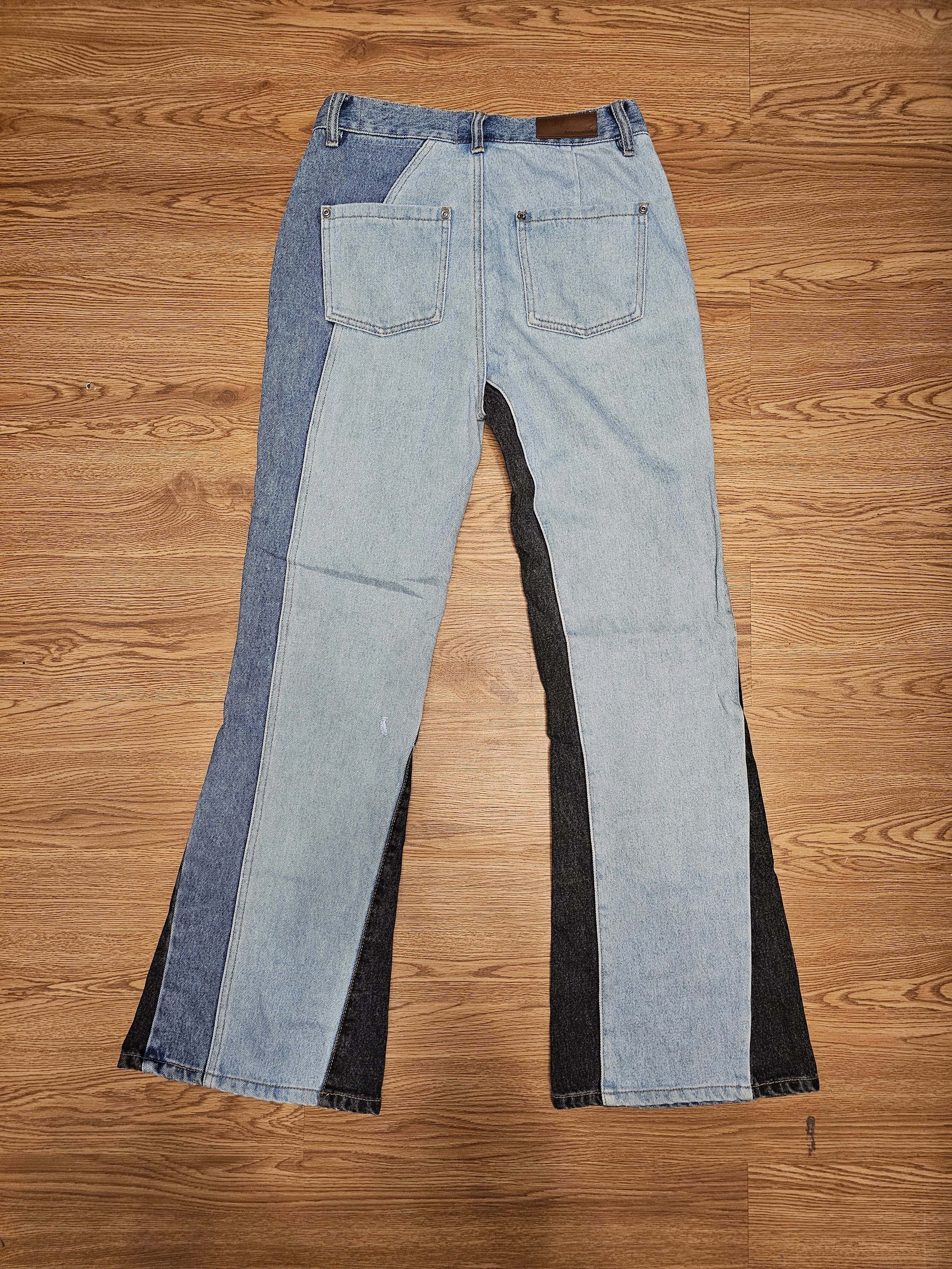 Andersson Bell Andersson Bell Patchwork Flare Jeans Size 27" / US 4 / IT 40 - 2 Thumbnail