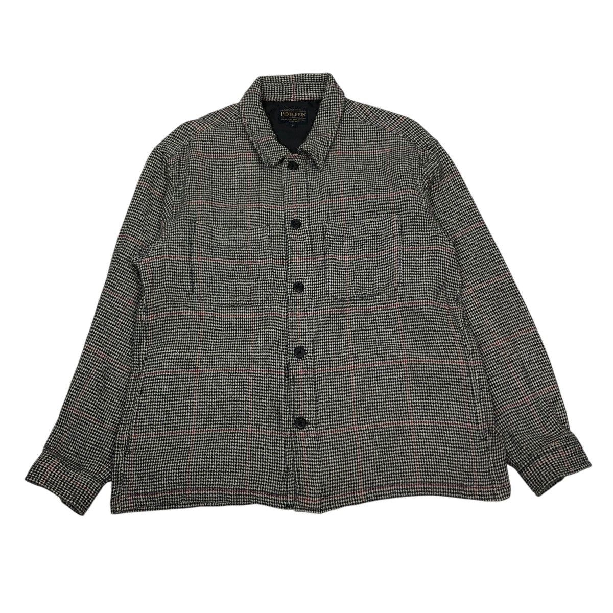 Pendleton 🔥VINTAGE CHORE WORK BUTTON JACKET PENDLETON TARTAN DESIGN Size US L / EU 52-54 / 3 - 1 Thumbnail