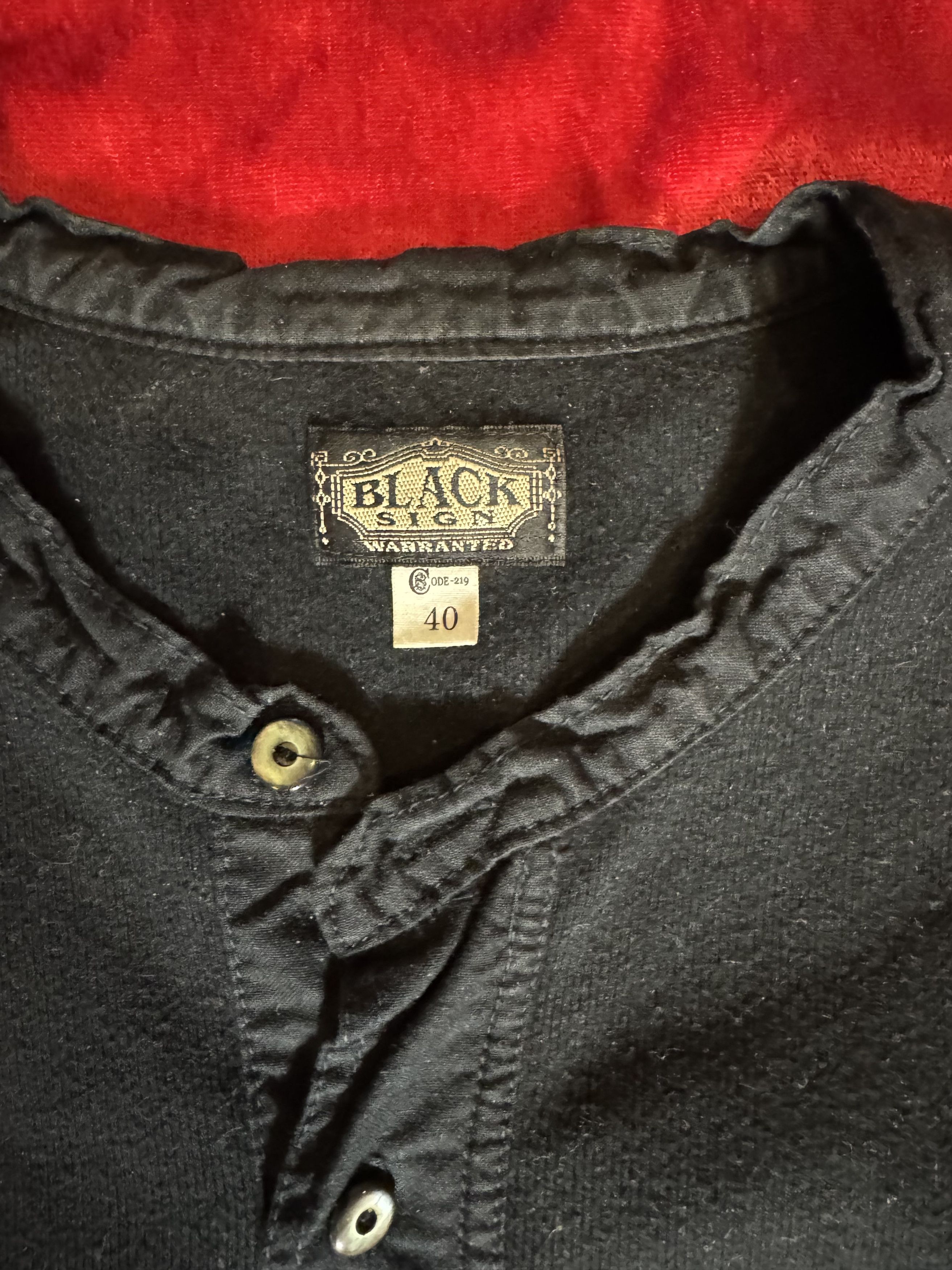 BLACK SIGN BLACK SIGN Long Sleeve Shirt Size US S / EU 44-46 / 1 - 2 Thumbnail