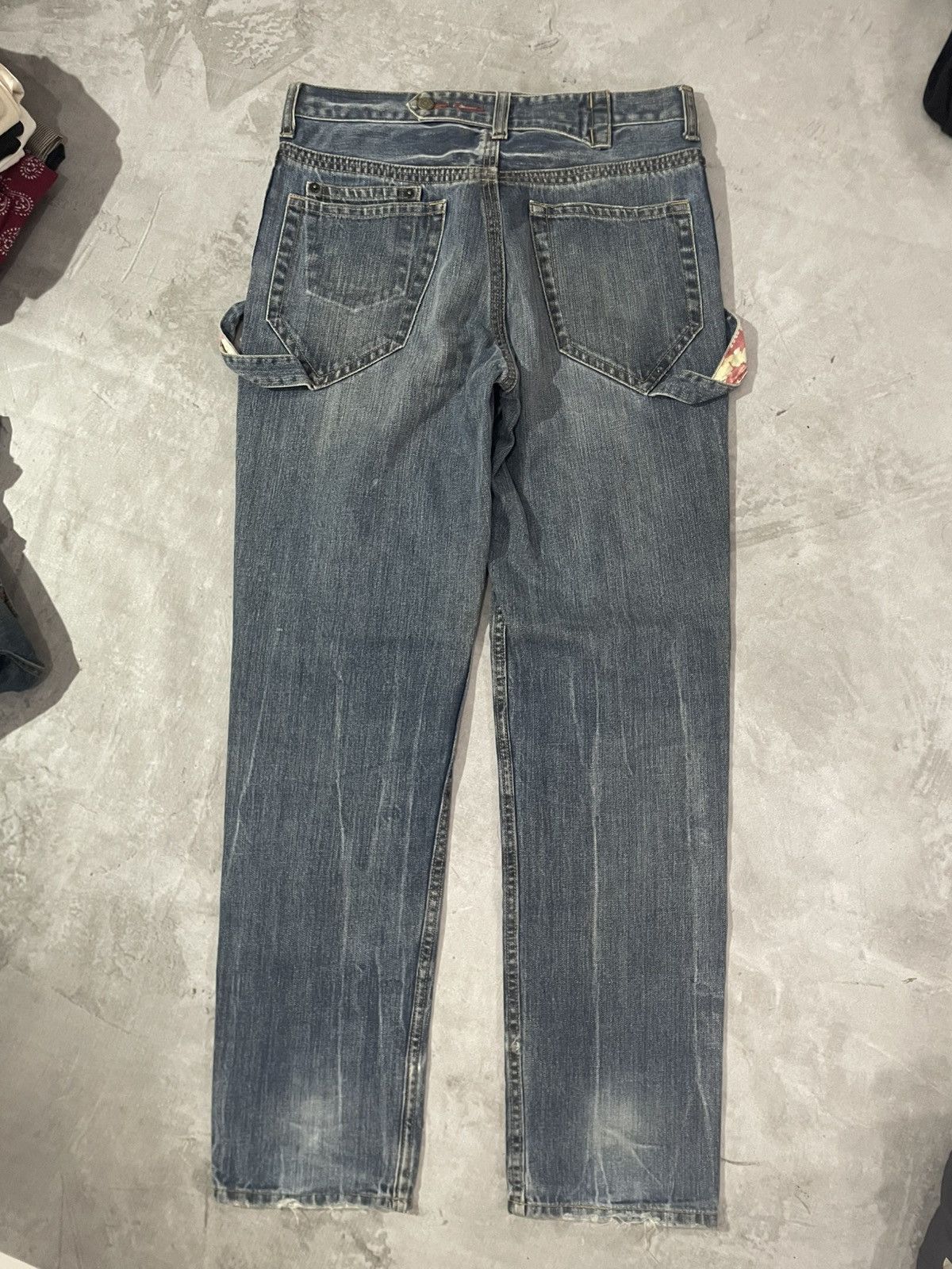 PPFM PPFM Rare Carpenter Jeans Distressed Parachute Bondage Size US 32 / EU 48 - 1 Thumbnail