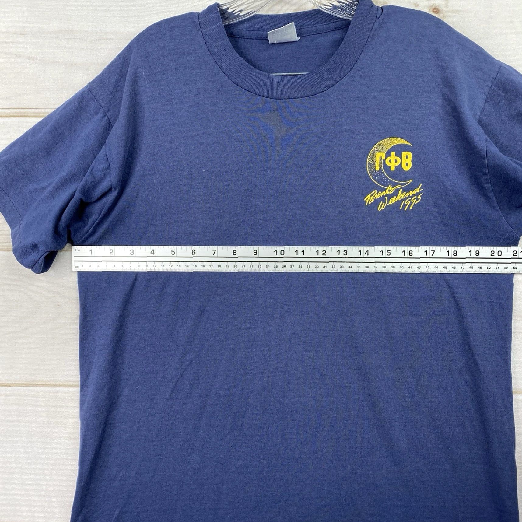 Fruit Of The Loom VINTAGE 90s University OF Nevada T-Shirt L Blue Fruit of the Loom Men Size US L / EU 52-54 / 3 - 3 Thumbnail
