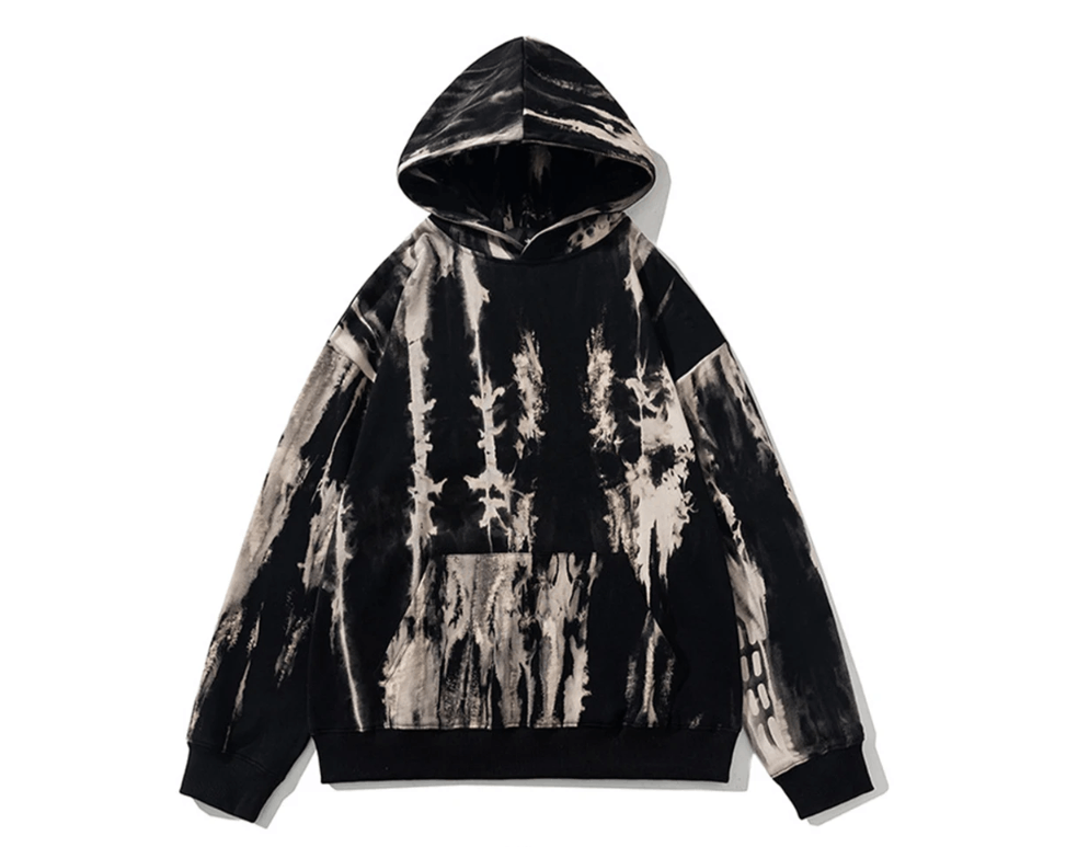 Japanese Brand Vintage Tie Dye Hoodie Oversized Size US S / EU 44-46 / 1 - 1 Thumbnail