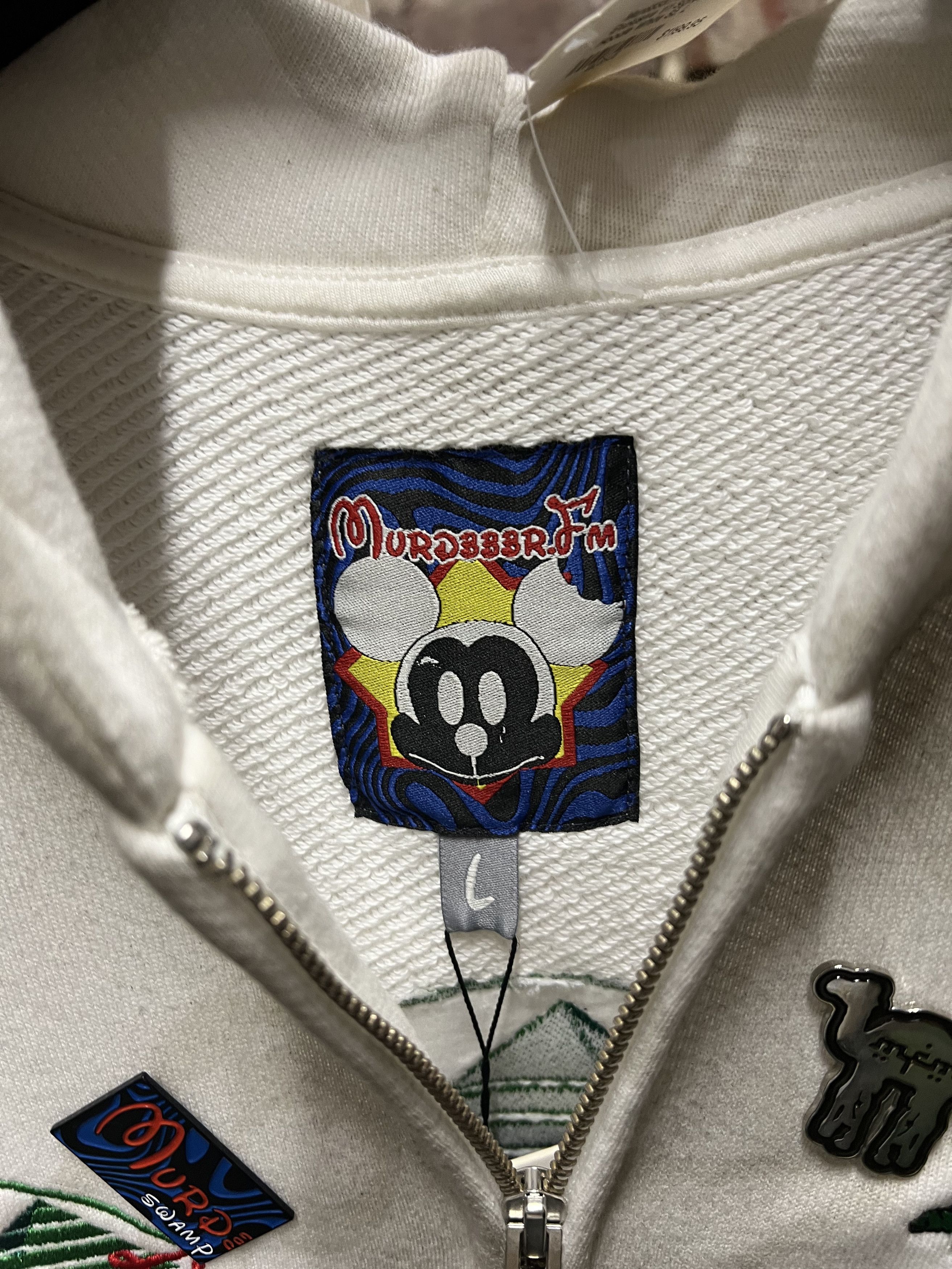murd333r.fm Murd333r.FM Complexcon Exclusive 1/1 Signed Graffiti Hoodie Size US L / EU 52-54 / 3 - 5 Thumbnail