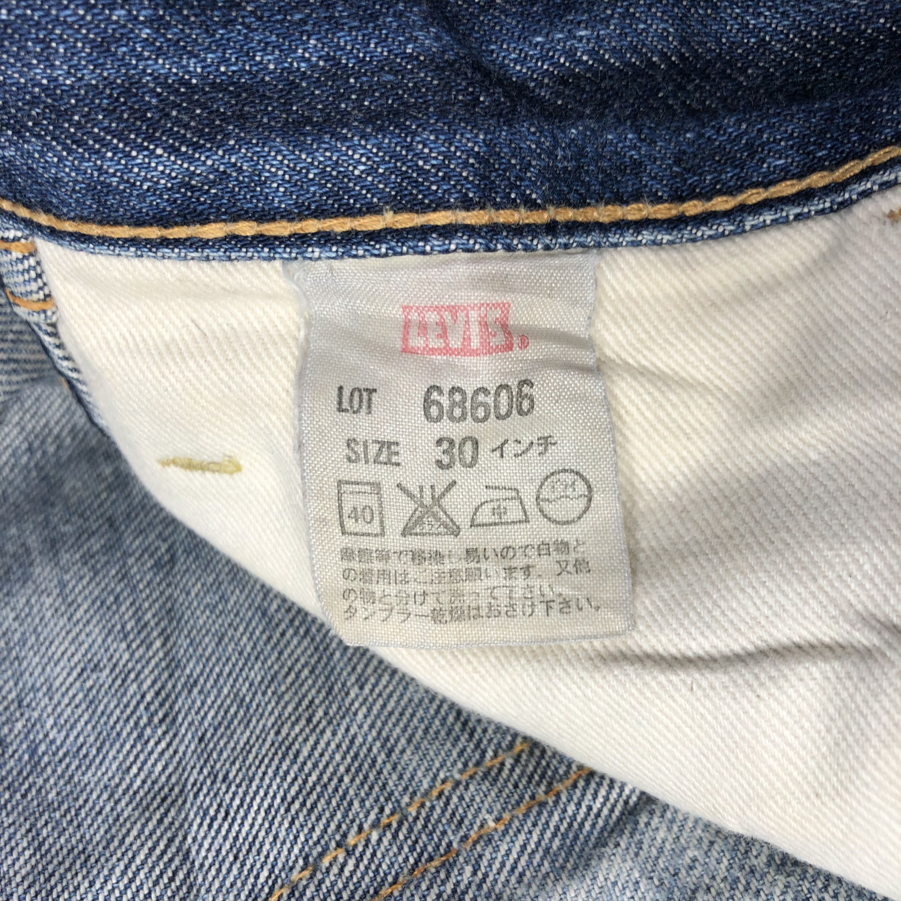 Levi's Vintage 90s Blue Wash Levis Jeans-J3819 Size US 32 / EU 48 - 11 Thumbnail