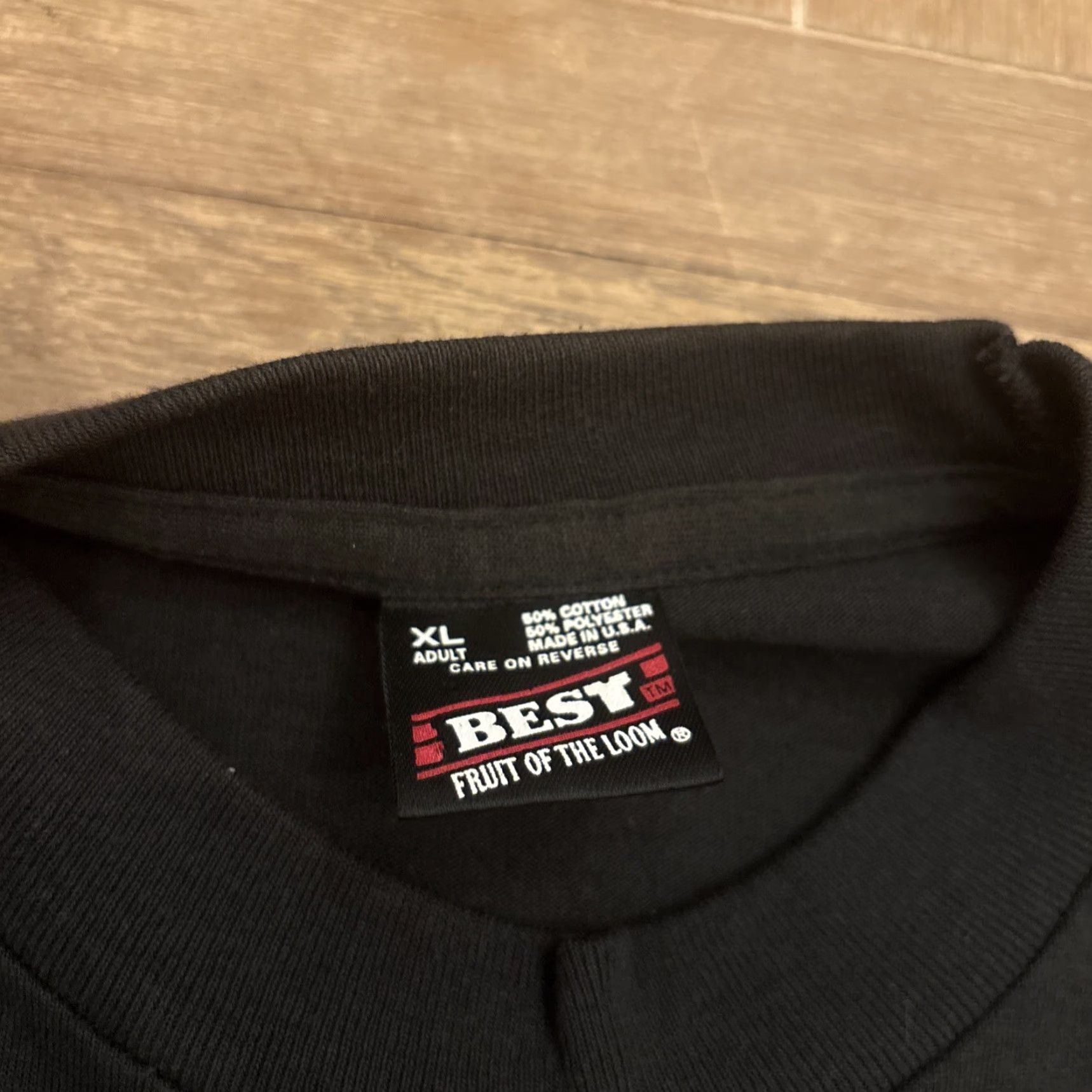 Vintage VINTAGE Western Music Shirt 80s Single Stitch Black Men's XL Size US XL / EU 56 / 4 - 3 Thumbnail