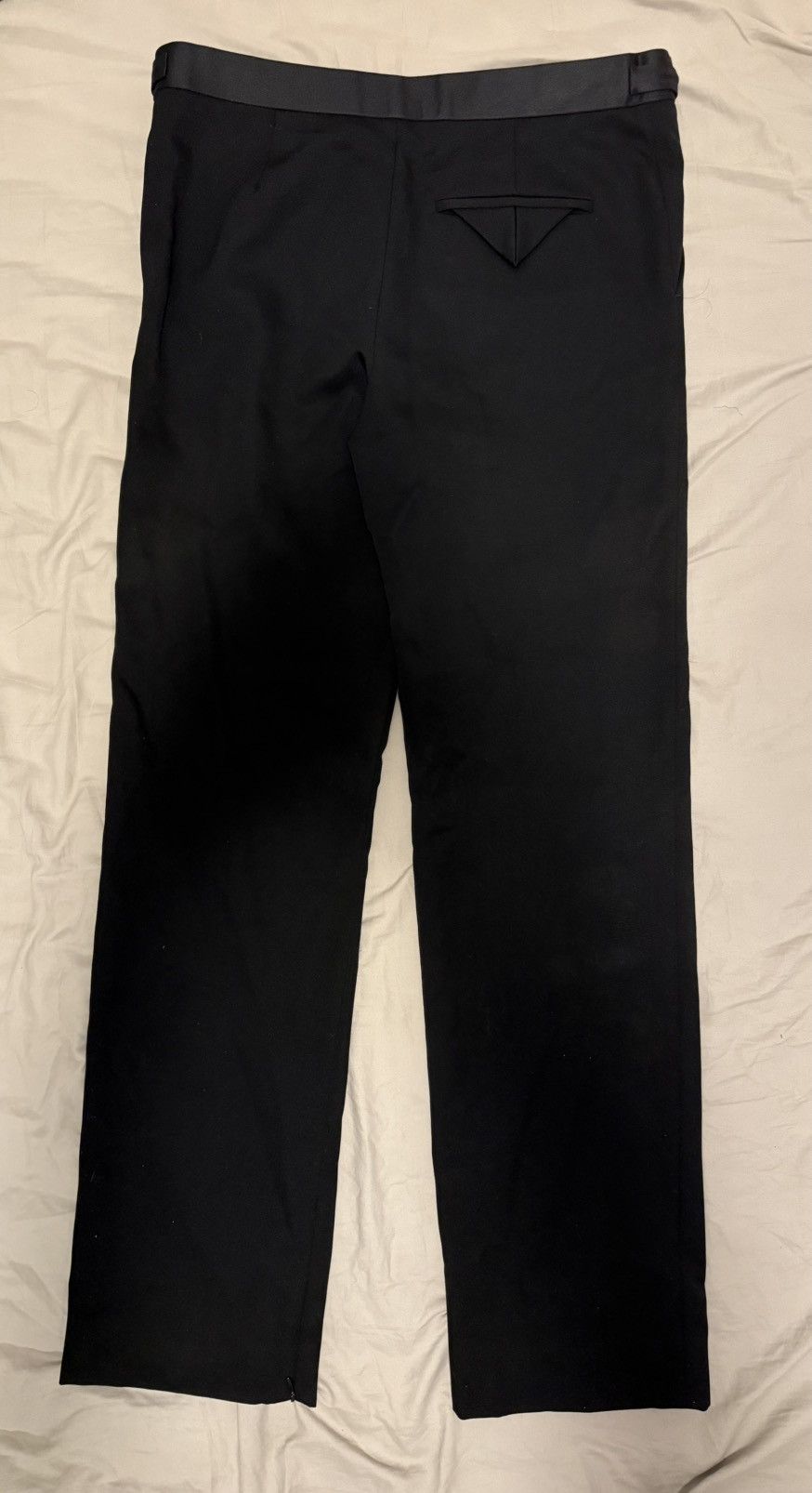 Bottega Veneta Bottega Veneta Black Wool Straight Dress Pants Size US 34 / EU 50 - 2 Thumbnail