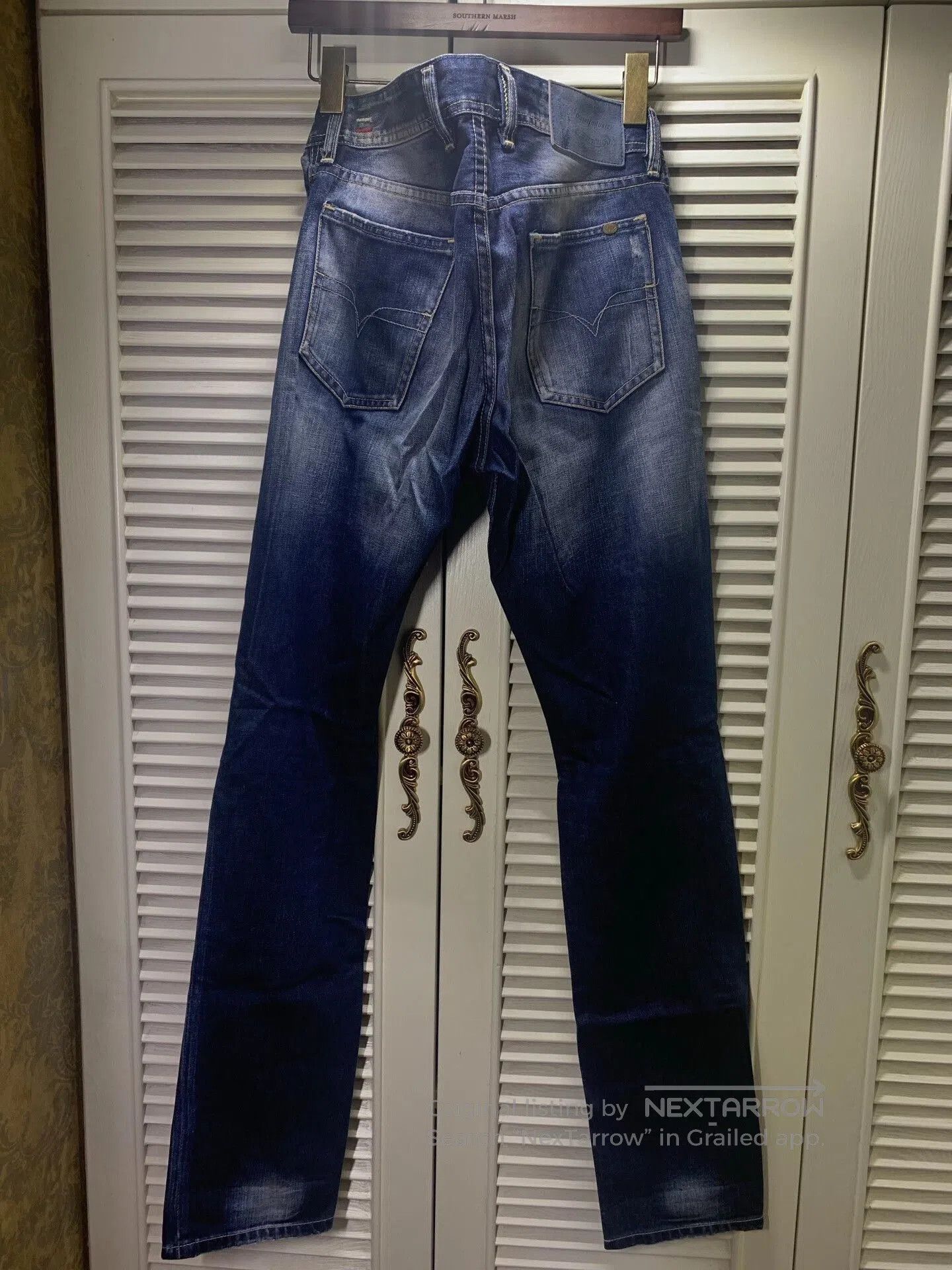 Diesel Diesel Men's Washed Vintage Gradient Jeans. Size US 30 / EU 46 - 8 Thumbnail