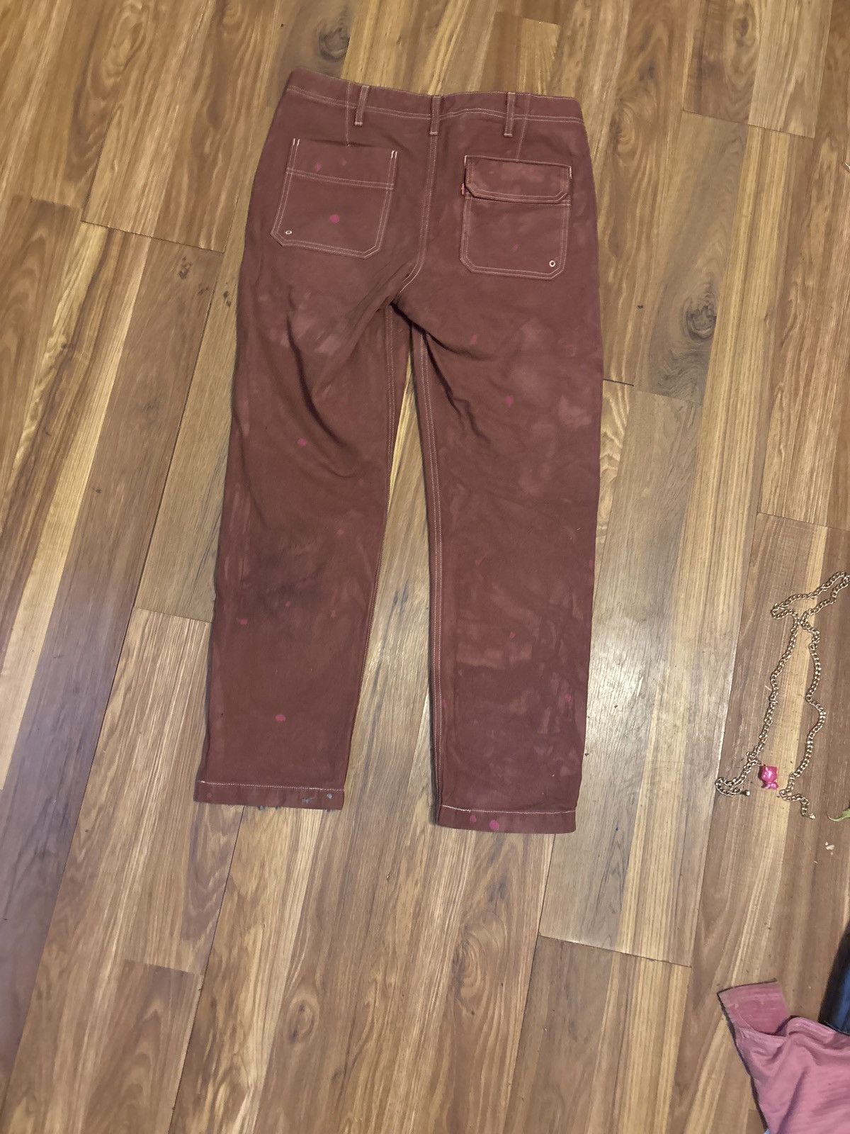 Levi's Brown Self dyed levi front pocket pant Size US 32 / EU 48 - 4 Thumbnail