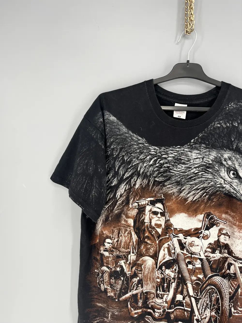 Band Tees Route 66 Jay’s Rook Eagle/ Motorcycle T Shirt Mens Size US XL / EU 56 / 4 - 4 Thumbnail