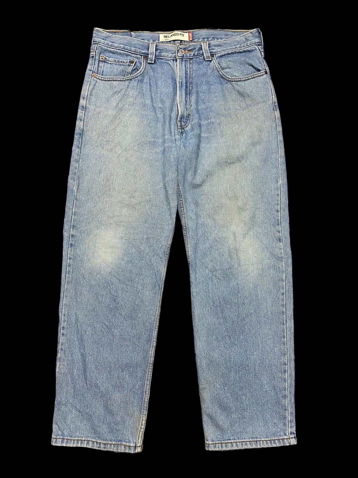 Levi's Vintage Levi's 550 Jeans Relaxed Light Wash Blue Denim Size US 34 / EU 50 - 1 Thumbnail