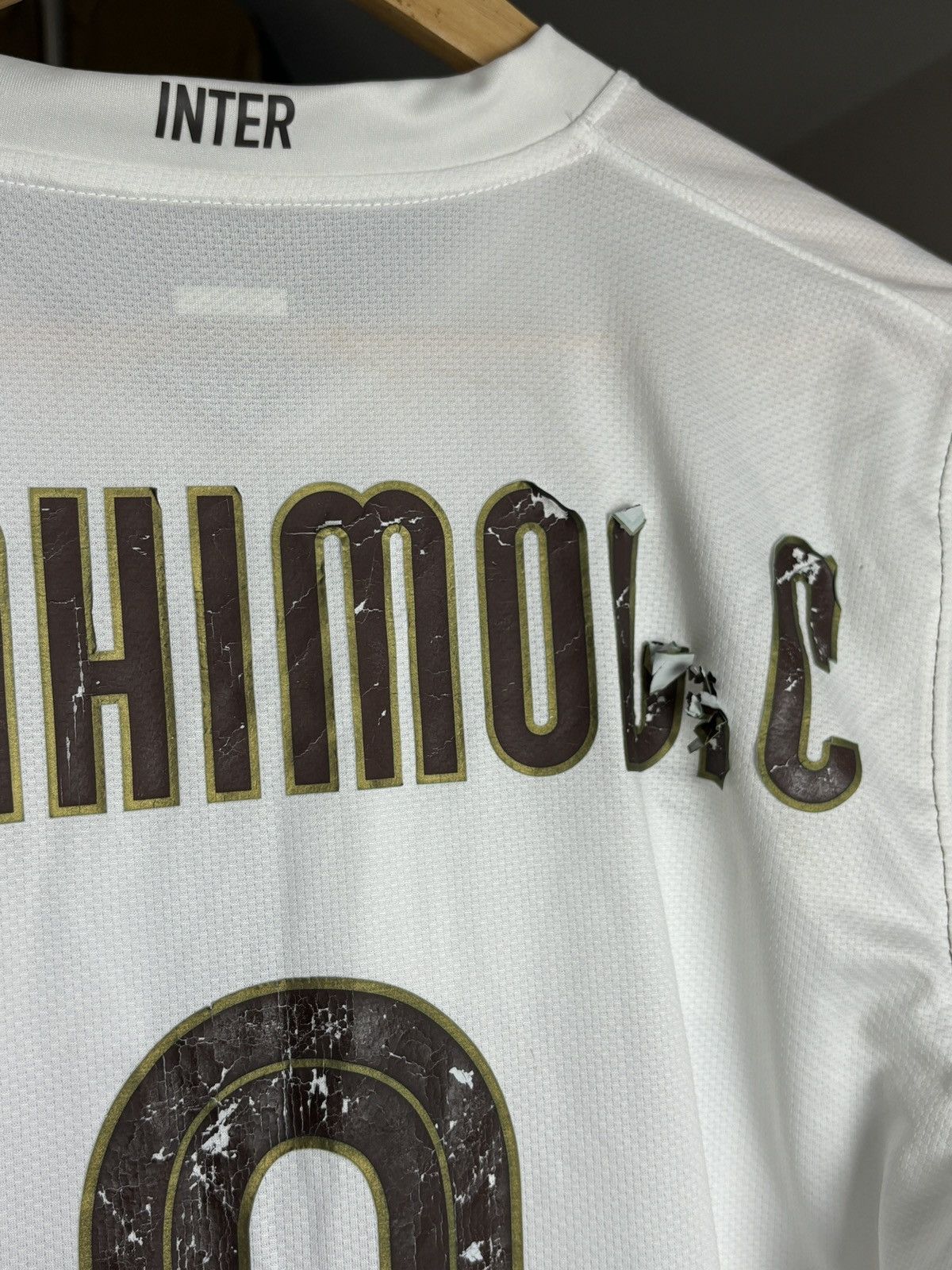 Nike Nike Inter Milan 2008 Soccer Jersey #8 Ibrahimovic Size US M / EU 48-50 / 2 - 8 Thumbnail