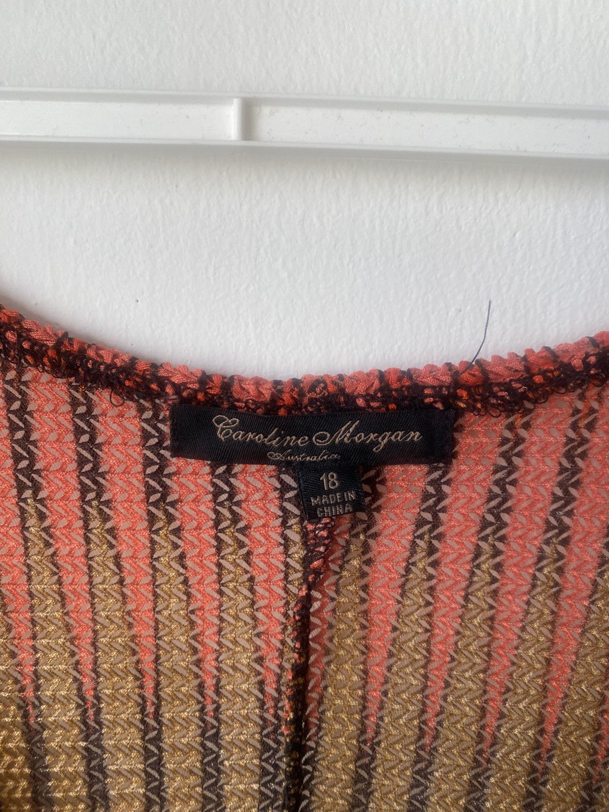 Vintage Boho Chic Sleeveless blouse Wooden Button & Front Pockets Size M / US 6-8 / IT 42-44 - 4 Thumbnail