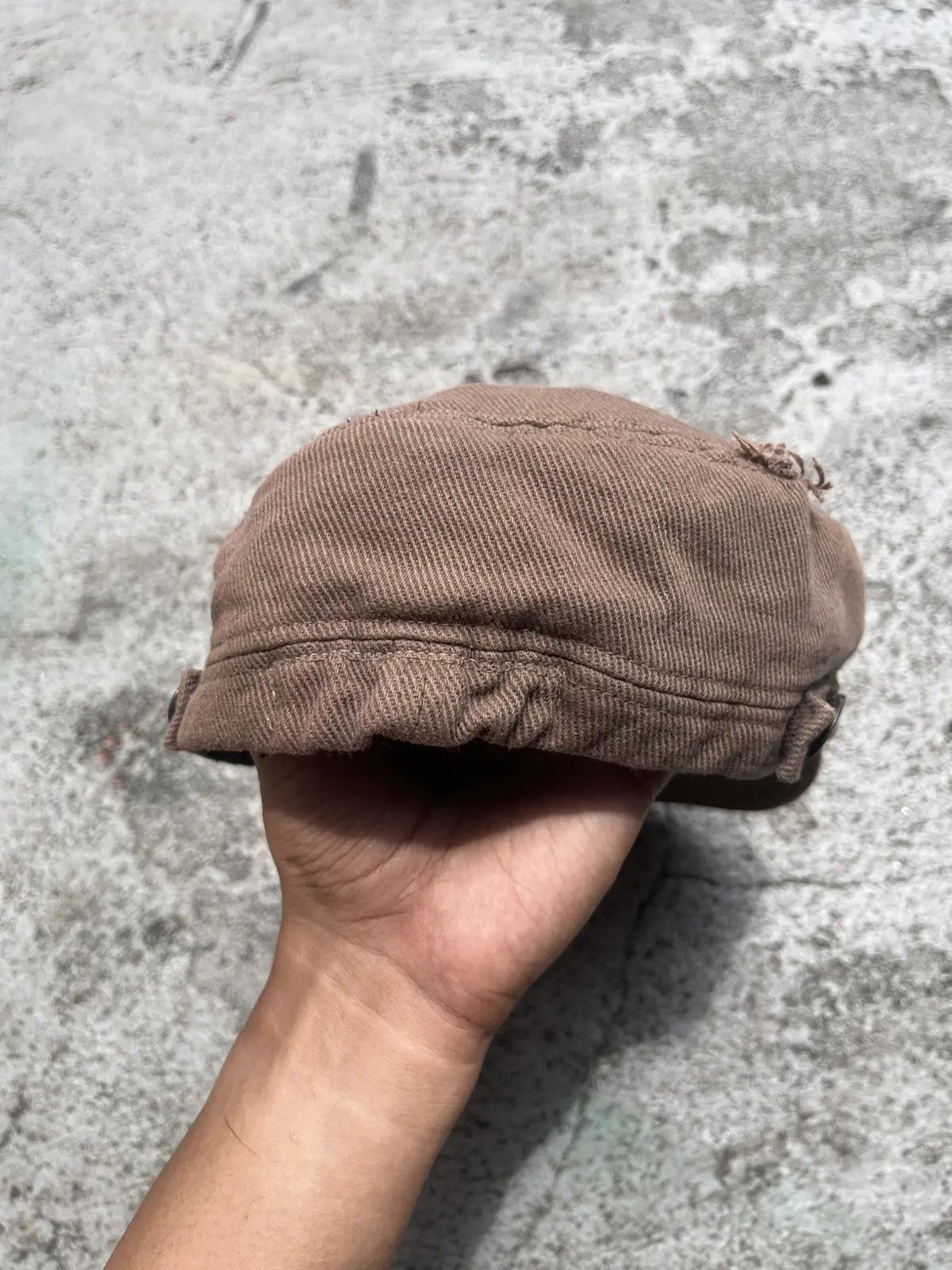 Japanese Brand Vintage Soul Distressed Cadet Hat Punk Y2k Size ONE SIZE - 5 Thumbnail