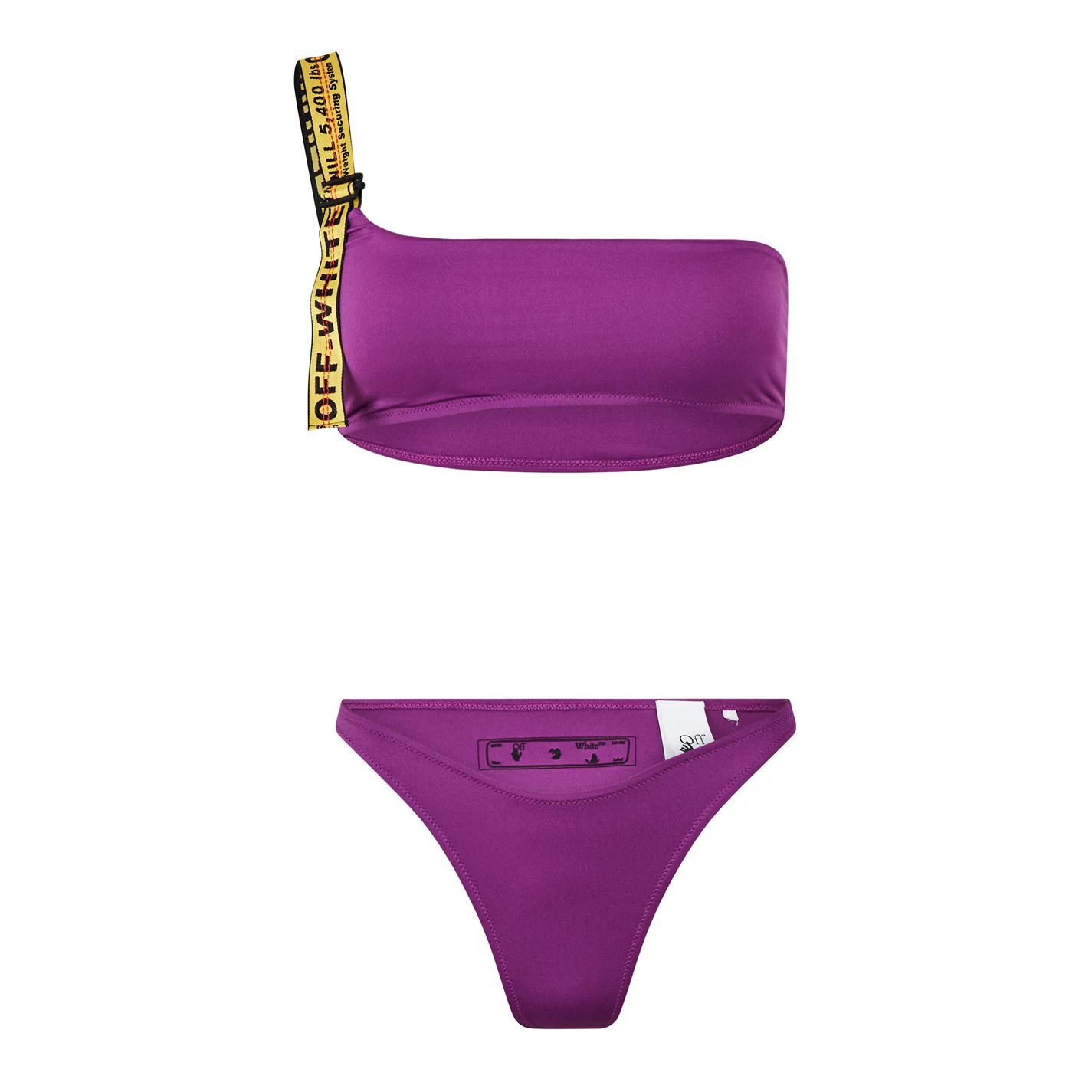 Off-White o1g2r1mq0125 Size: 2XS / Beachwear Bikini Set in Purple Size ONE SIZE - 1 Thumbnail