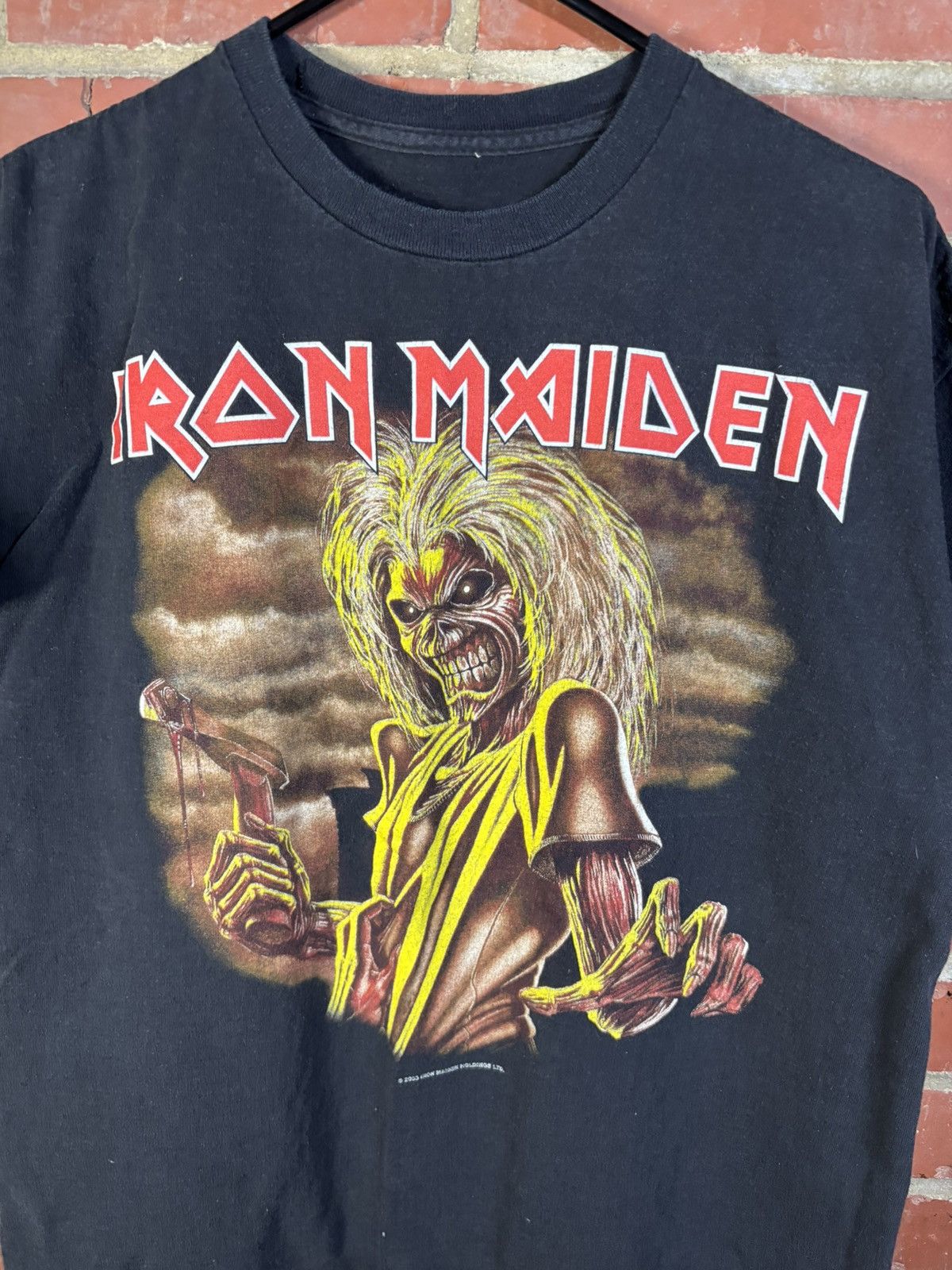 Other Vintage Y2k 2003 Iron Maiden KILLERS T-Shirt Short Medium Size US M / EU 48-50 / 2 - 2 Thumbnail