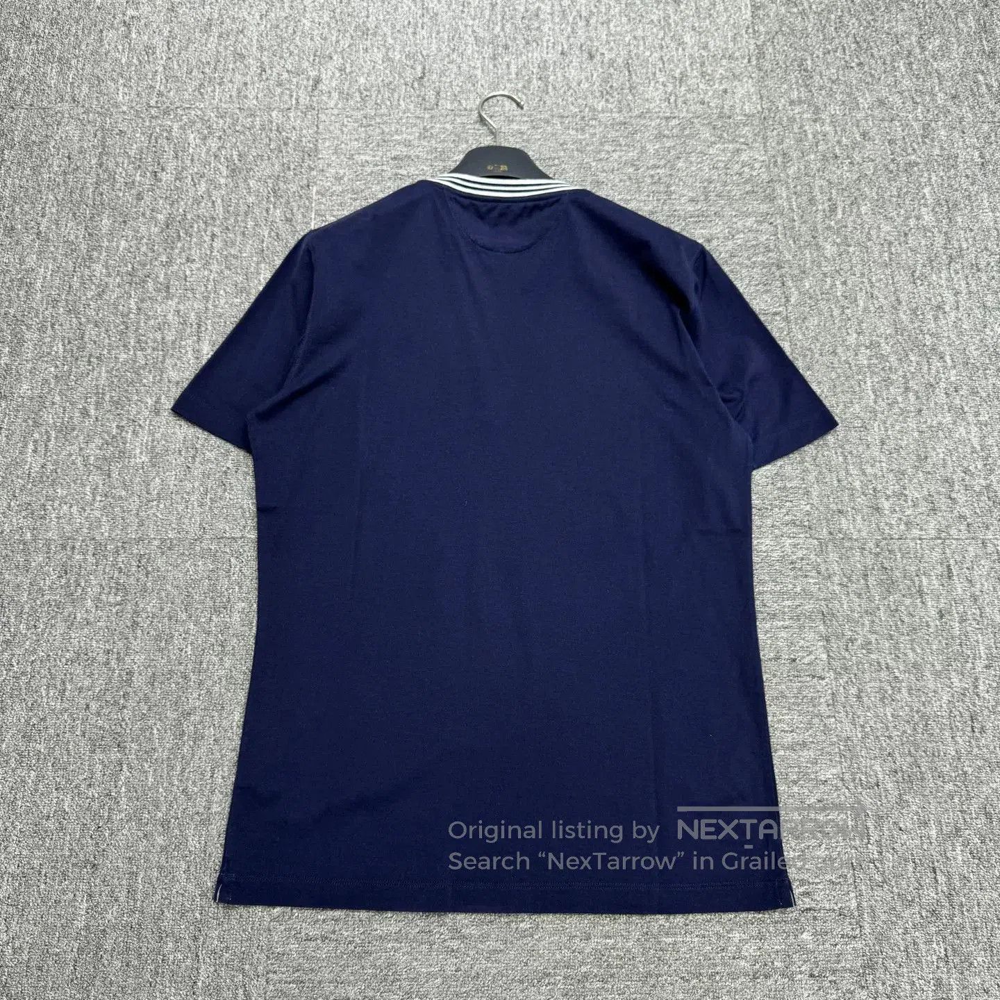 Brunello Cucinelli Brunello Cucinelli Striped Collar Short Sleeve. Size US S / EU 44-46 / 1 - 5 Thumbnail