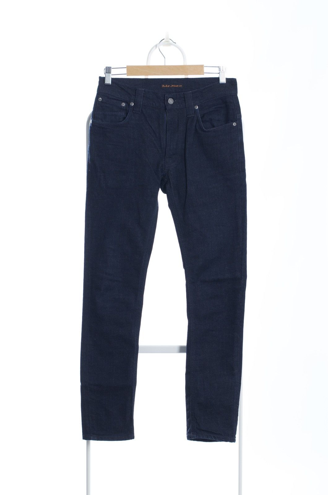 Nudie Jeans Nudie Jeans Thin Finn Dry Deep Dark Organic Cotton Size US 29 - 3 Thumbnail