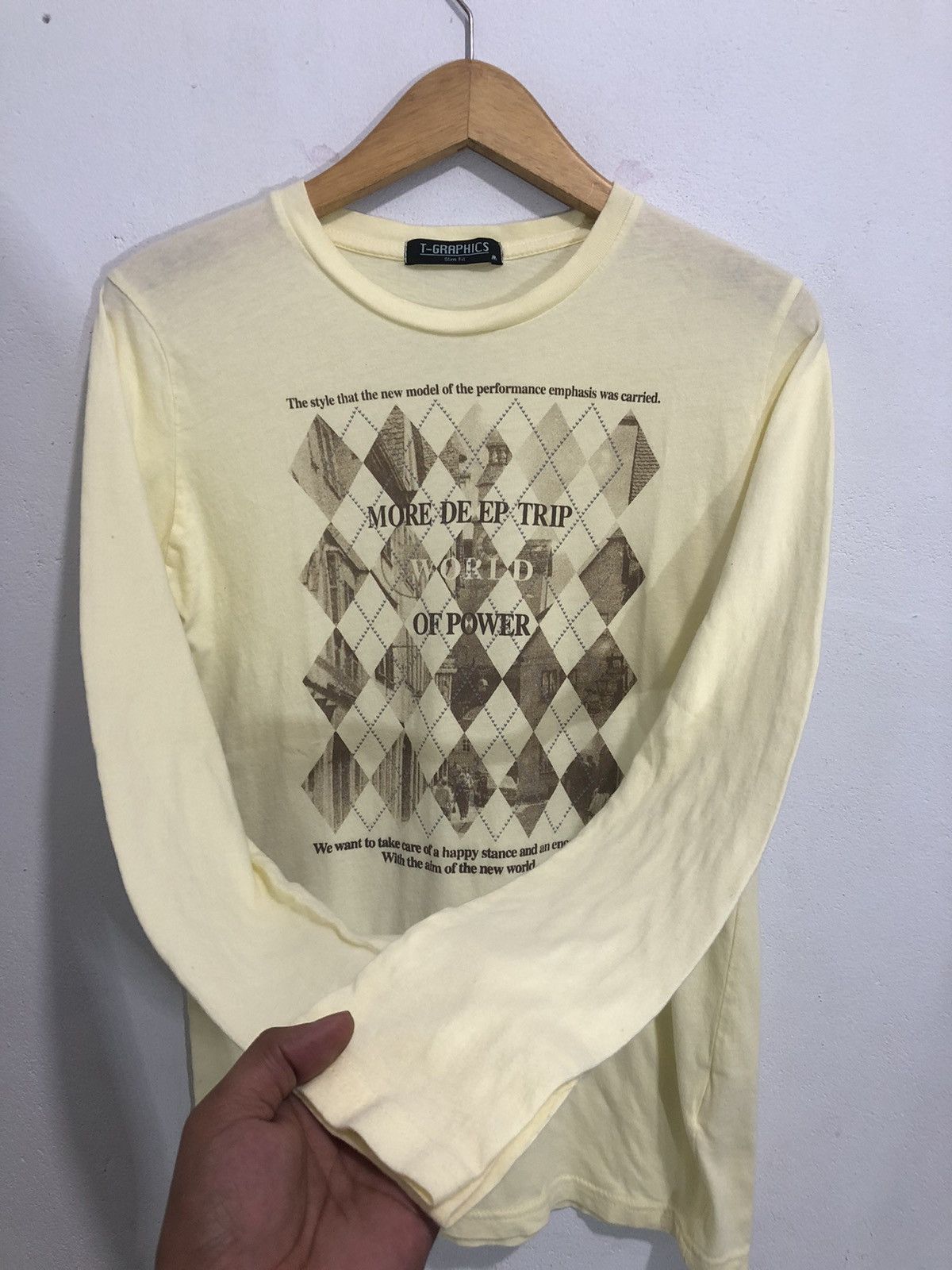 Hysteric Glamour MORE DEEP TRIP WORLD OF POWER LONGSLEEVE Size US M / EU 48-50 / 2 - 3 Thumbnail