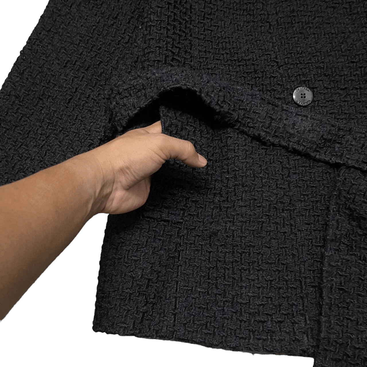 Vintage Calvin Klein Wool Coat Double Breasted