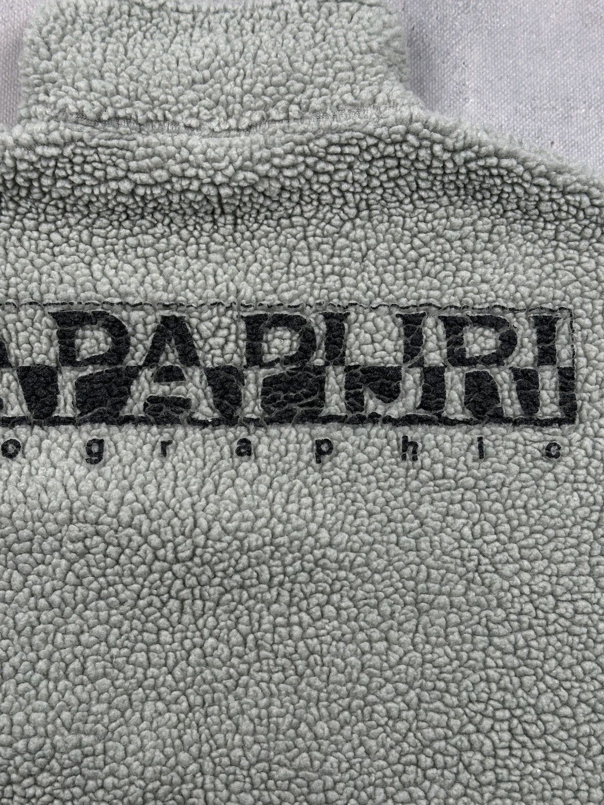 Napapijri Napapijri Geographic Sherpa Fleece 90s Quarter Zip Pullover Size US L / EU 52-54 / 3 - 15 Thumbnail