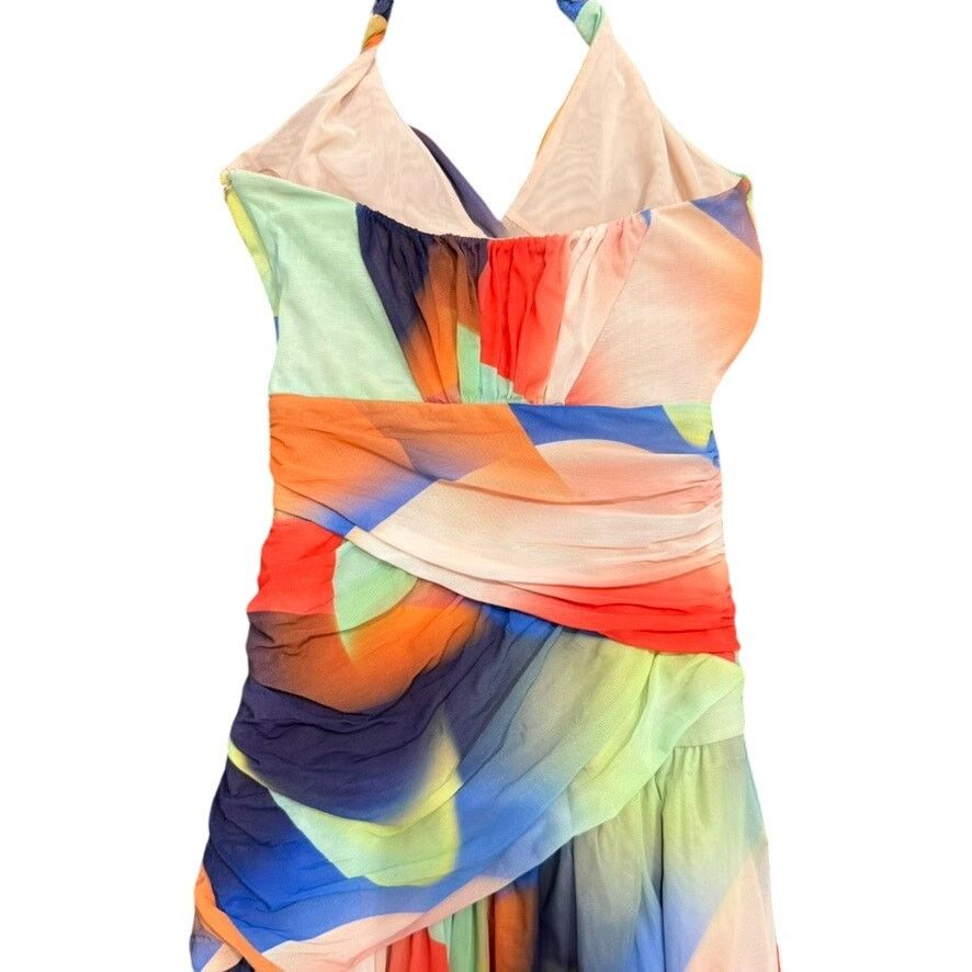 NICHOLAS Nicholas Halter Bristol Dress in Multi, Size US 2 Size XS / US 0-2 / IT 36-38 - 10 Thumbnail