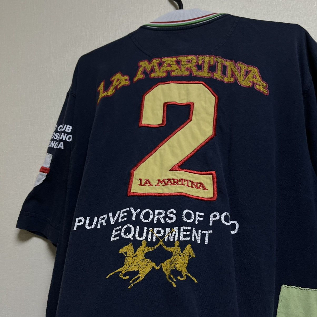 La Martina Vintage Y2K LA MARTINA Polo T-shirt Size US XL / EU 56 / 4 - 10 Thumbnail