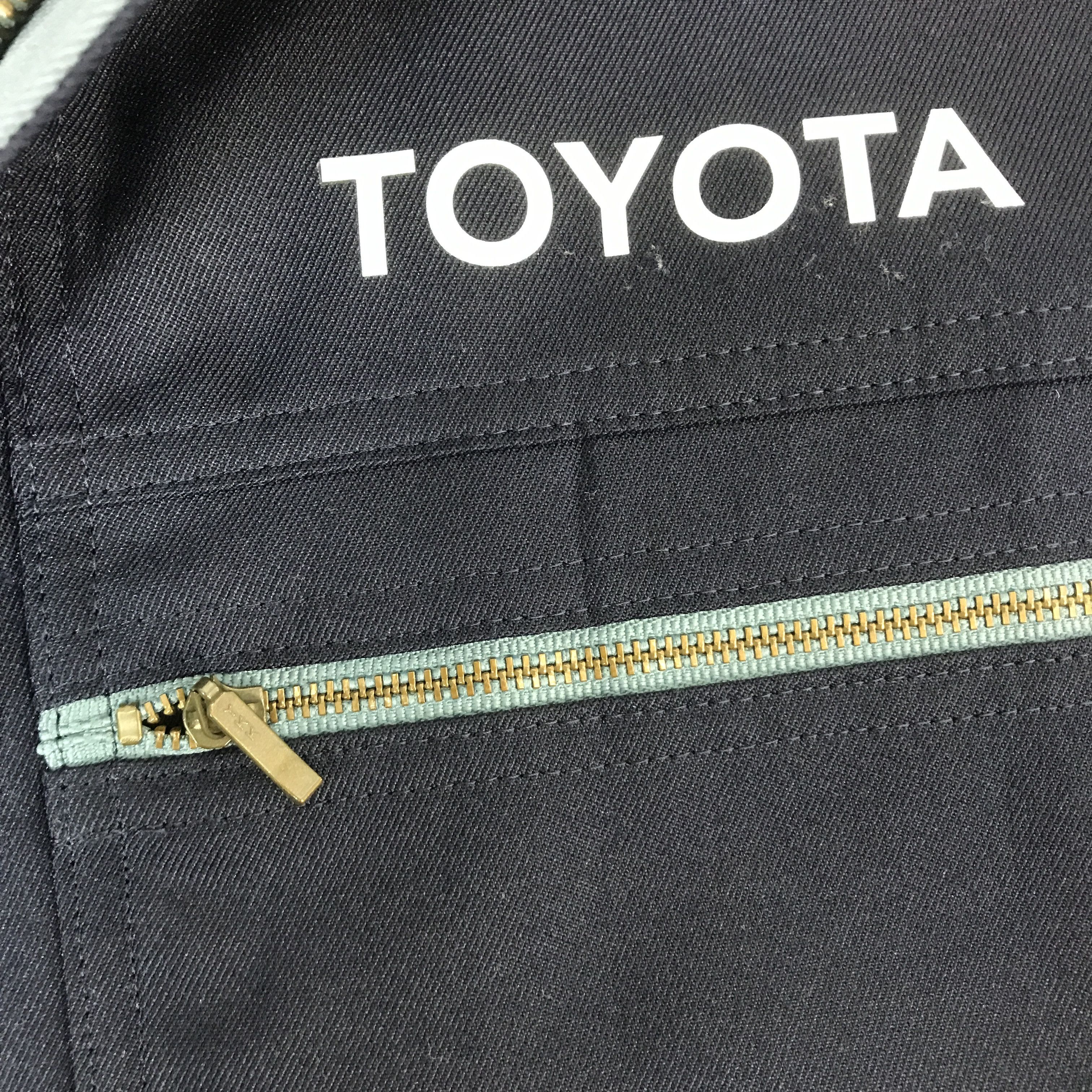 Japanese Brand TOYOTA RACING TEAM NAVY CUSTOM JACKET K64B17 Size US M / EU 48-50 / 2 - 10 Thumbnail