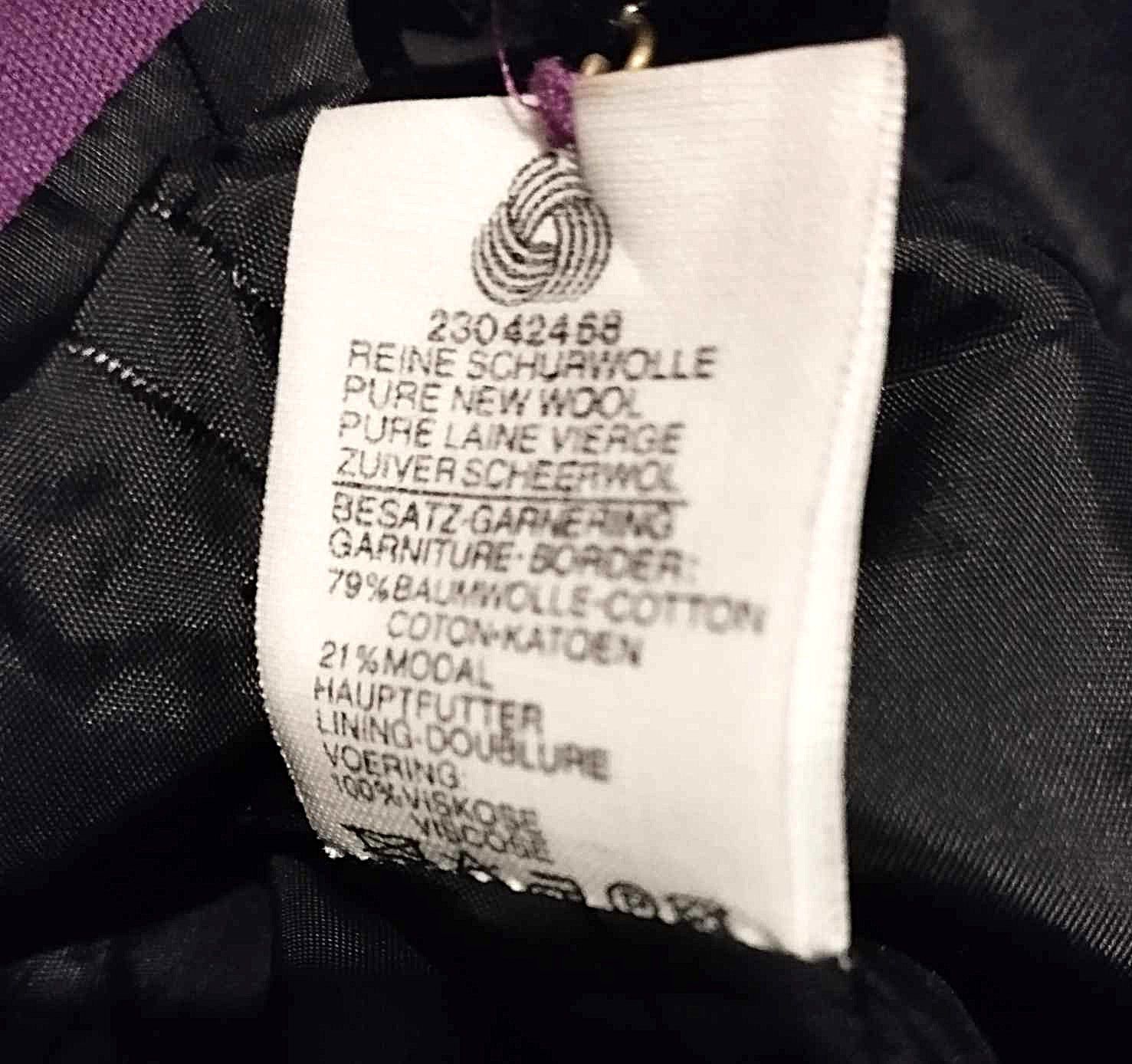 Karl Lagerfeld Karl Lagerfeld Veste Longue Laine Lin Velours T XL Size XL / US 12-14 / IT 48-50 - 8 Thumbnail