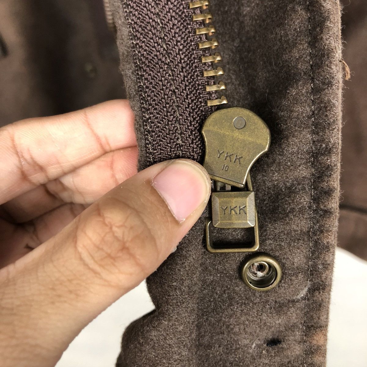 Edwin 📌Vintage Chore Biker Jacket Edwin Multi Pocket Sun Faded Size US M / EU 48-50 / 2 - 18 Thumbnail