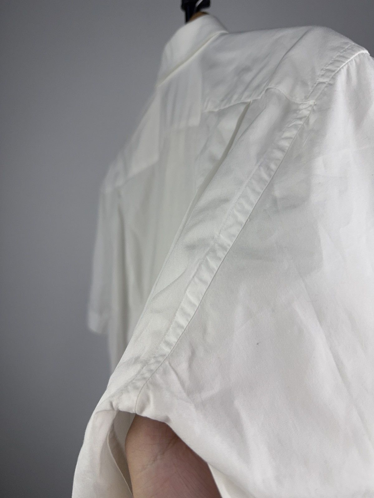 Bally Vintage 00s Bally Luxury Retro white Short sleeve Shirt Size US M / EU 48-50 / 2 - 14 Thumbnail