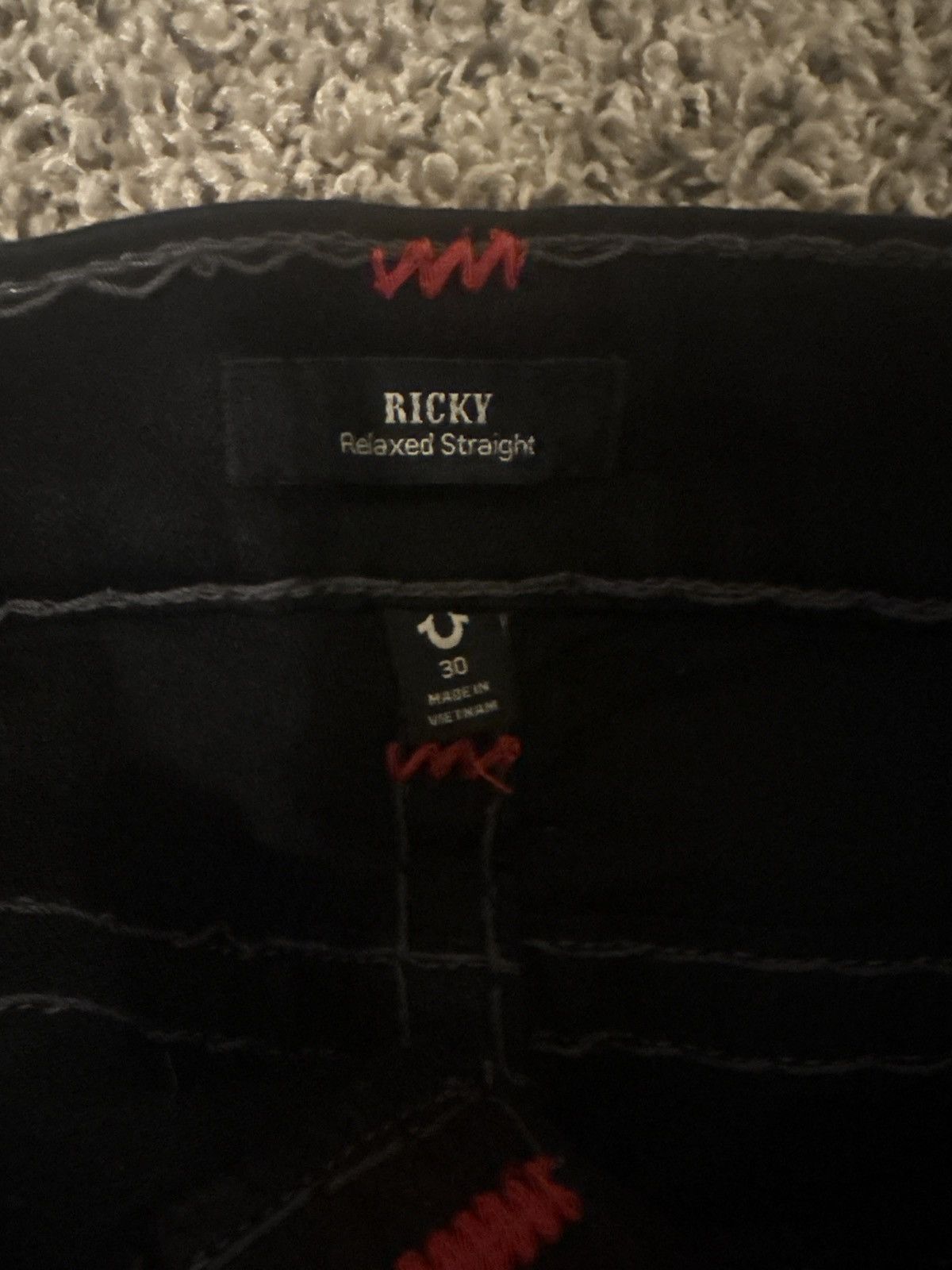 True Religion true religion black straight jeans Size US 30 / EU 46 - 4 Thumbnail