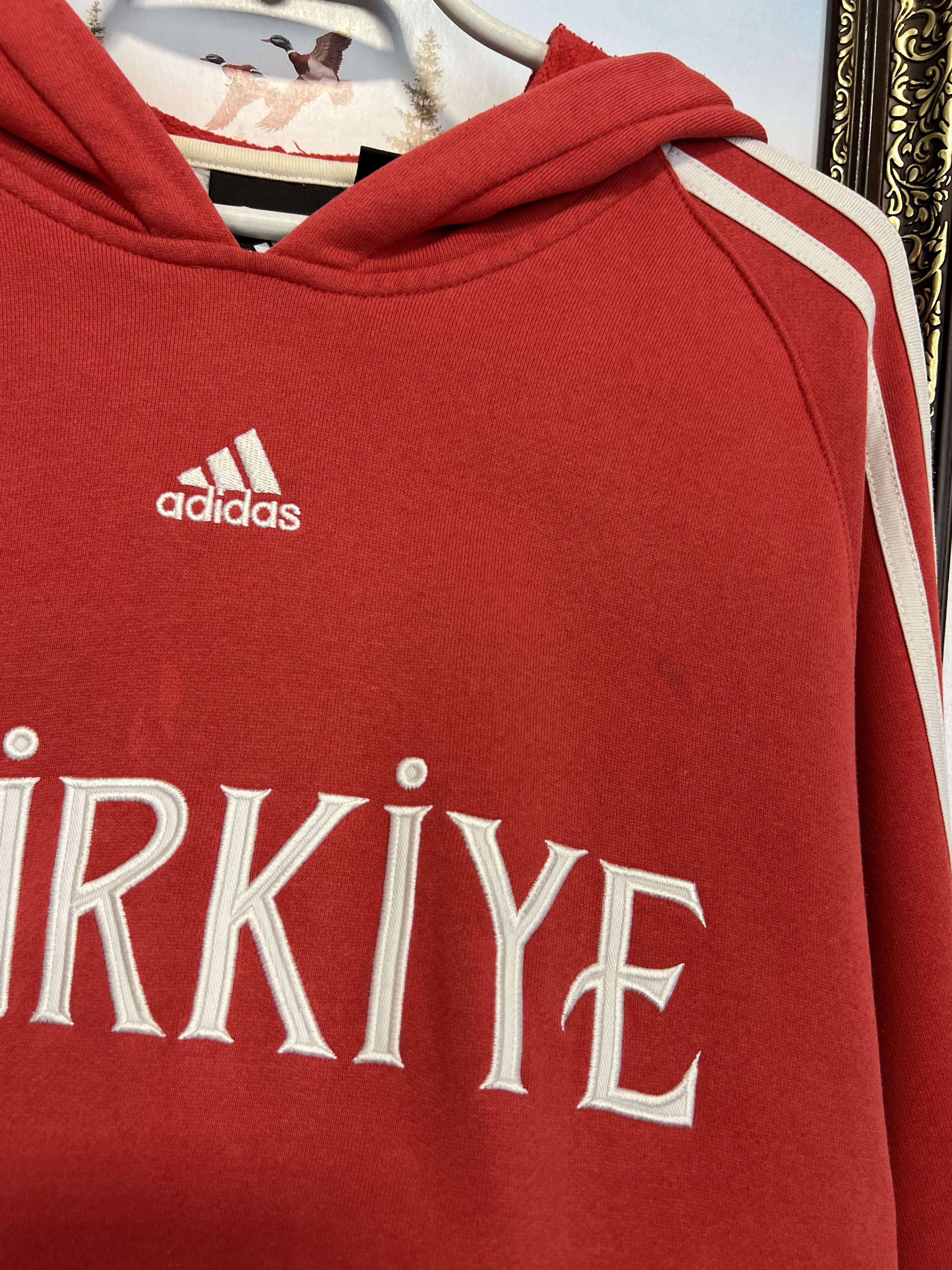 Adidas Vintage Adidas Turkey Basketball Team Hoodie Jacket National Size US M / EU 48-50 / 2 - 9 Thumbnail