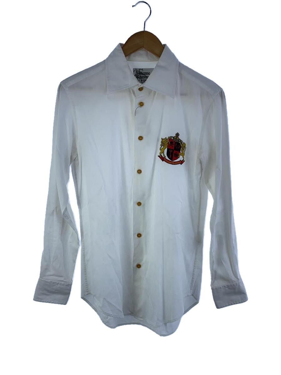 image of Vivienne Westwood Orb Buttonup in White, Men's (Size Small)
