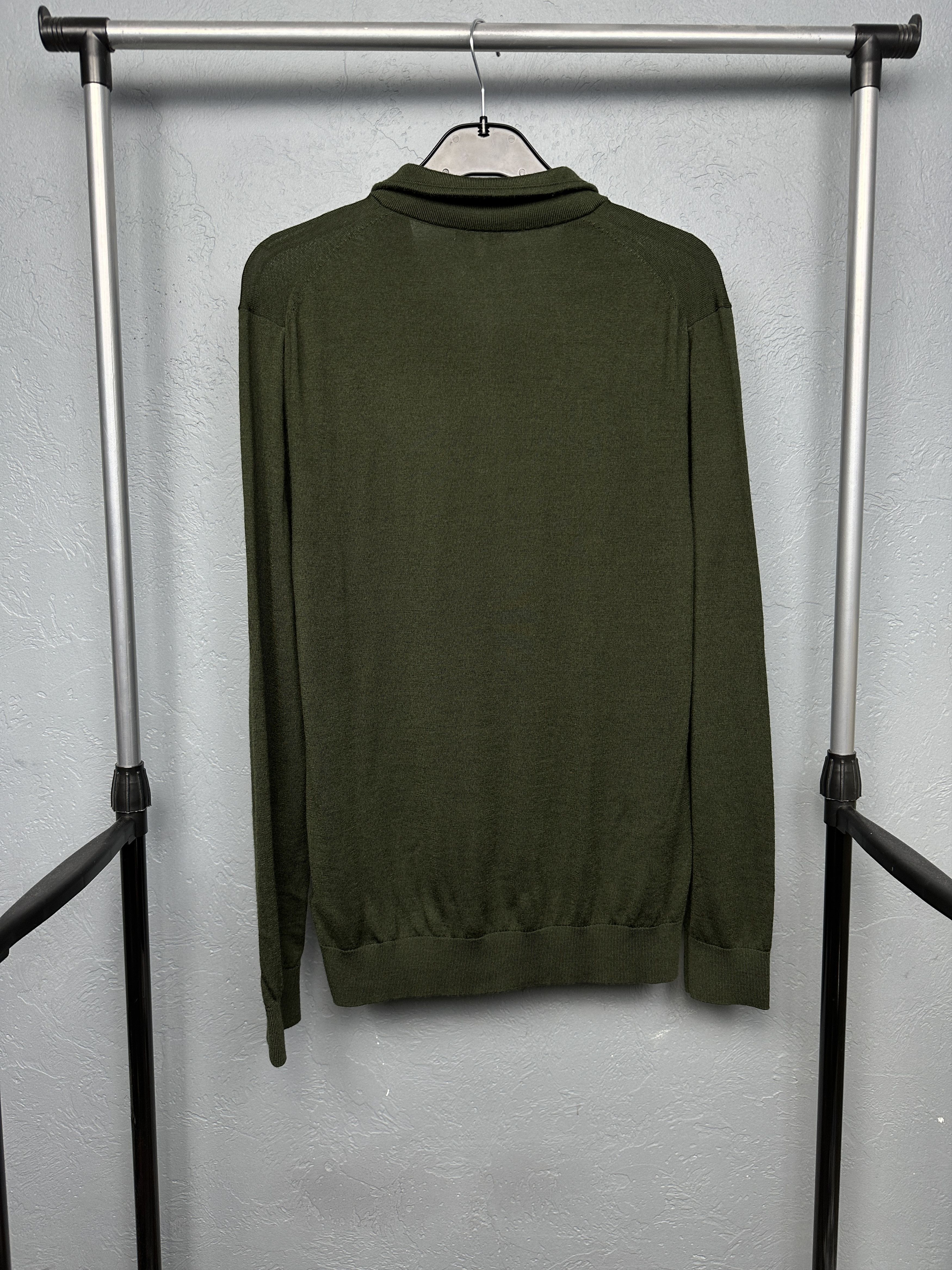 Reiss Reiss Mens Wool Quarter 1\4 Zip Sweater Size US XL / EU 56 / 4 - 6 Thumbnail