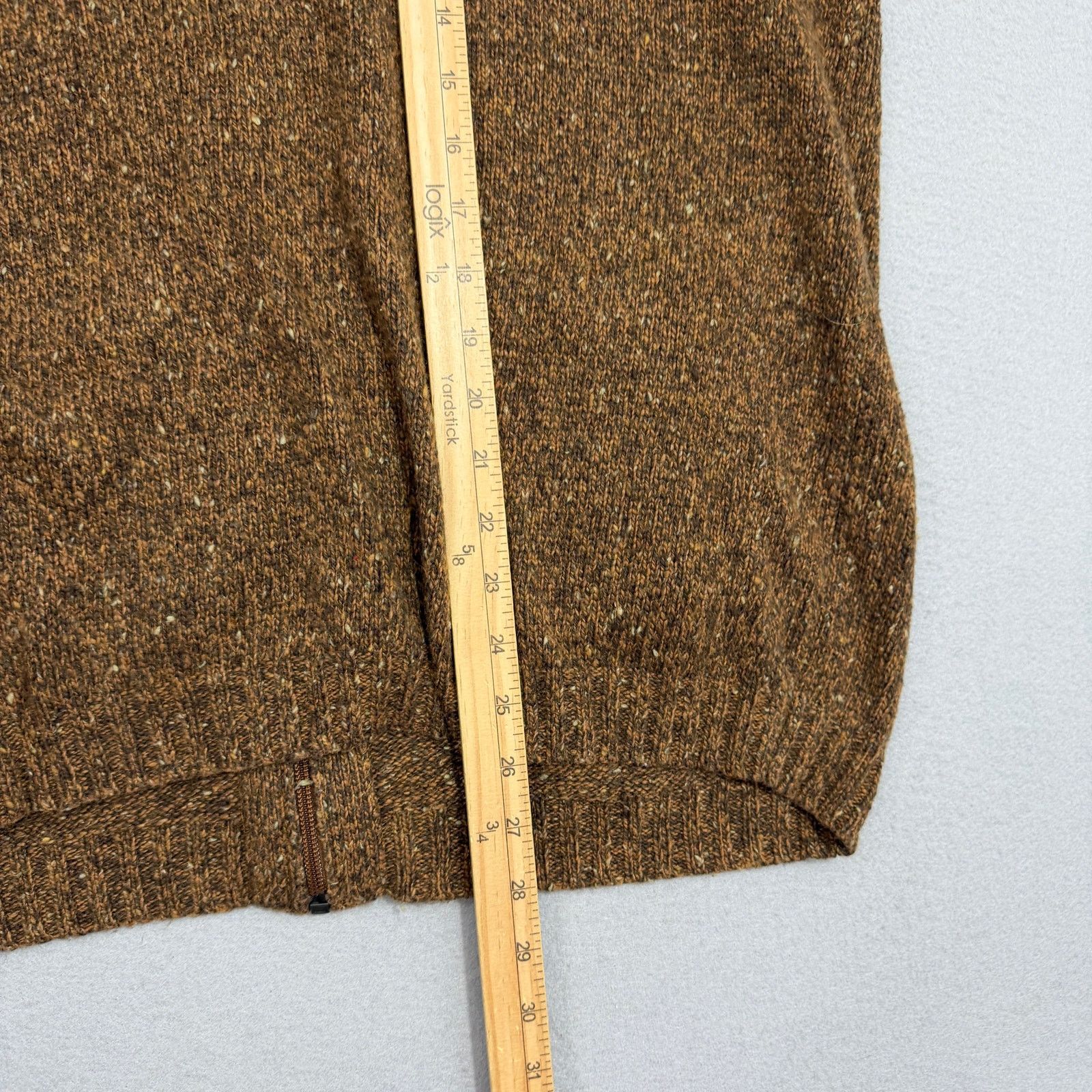 Vintage Woolrich Full Zip Wool Blend Sweater Men's Extra Large Size US XL / EU 56 / 4 - 11 Thumbnail