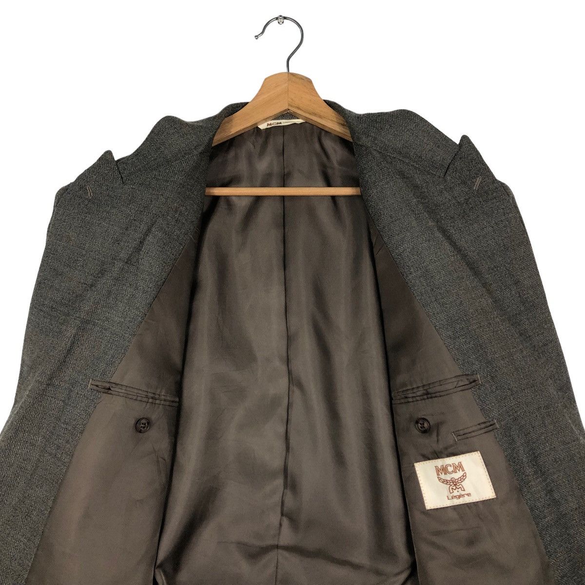 Japanese Brand 🔥Vintage MCM Legere Double Breast Coats Jackets Size US M / EU 48-50 / 2 - 14 Thumbnail