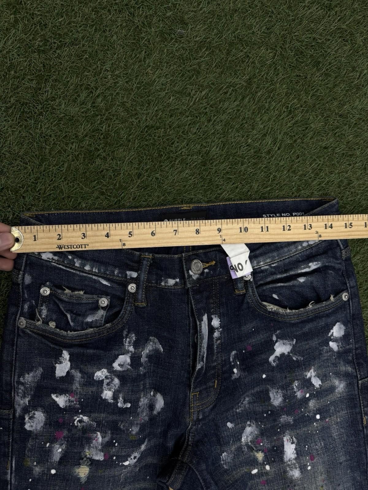 Purple Brand Purple Brand Jeans Men (29) Slim Fit Paint Splatter Size US 29 - 9 Thumbnail