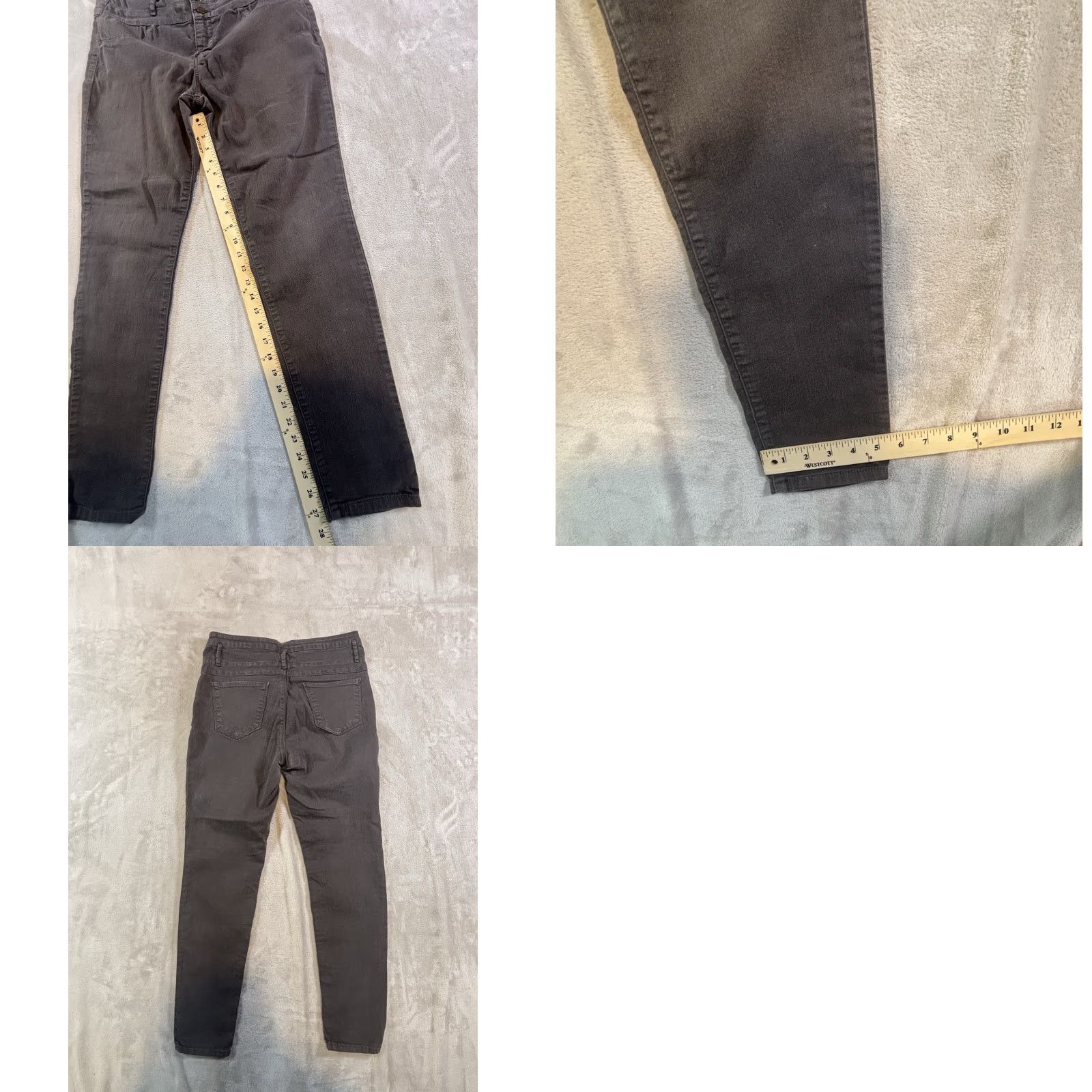 Vintage Refuge Jeans Skinny Denim 5-Pocket Dark Wash Size 14 Women’s Regular Rise 27.5 in Inseam Size 36" / US 14 / IT 50 - 8 Thumbnail