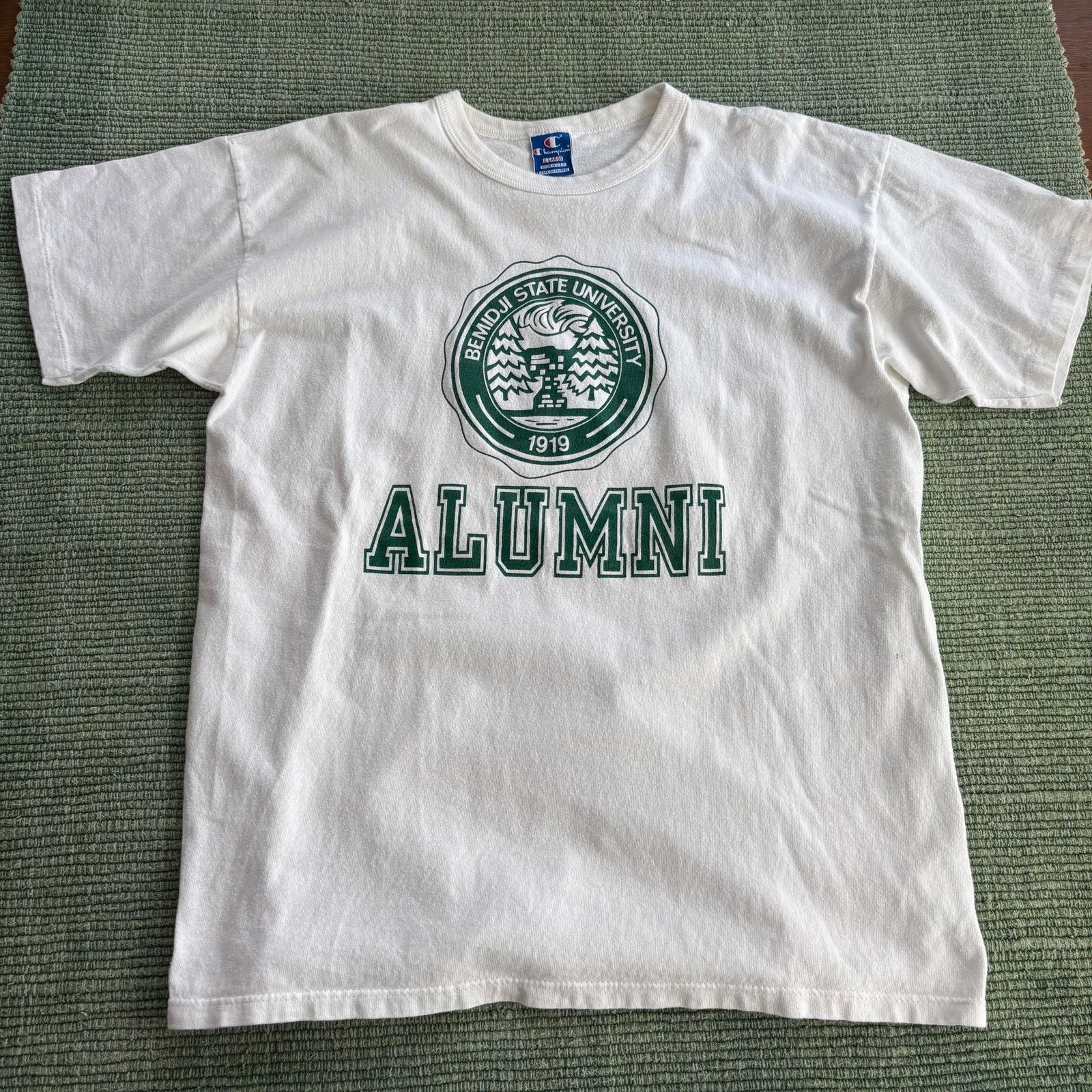 Champion × Vintage Vintage 1990s Champion Bemidji State University Cotton T Size US L / EU 52-54 / 3 - 1 Thumbnail