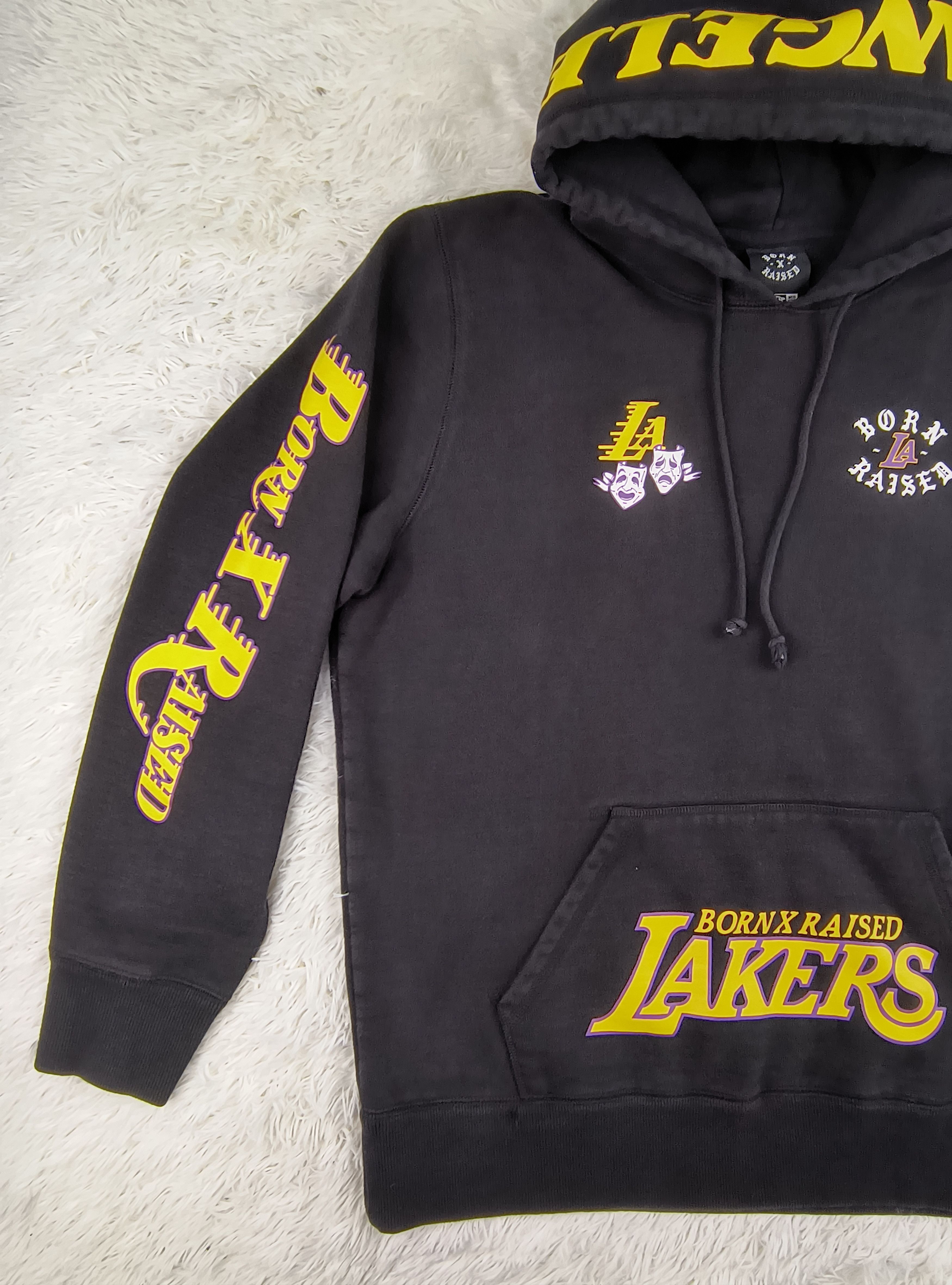 NBA New Era NBA LA Lakers born x raised hoodie Size US L / EU 52-54 / 3 - 4 Thumbnail