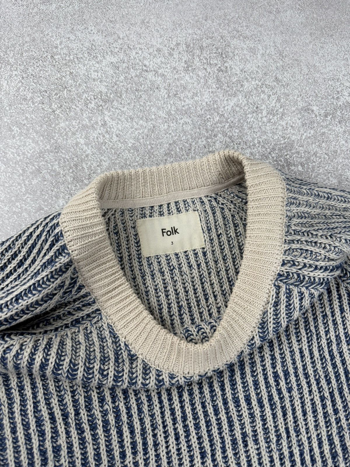 Folk Folk Cotton Knit Sweater Men’s Size 3 Size US M / EU 48-50 / 2 - 6 Thumbnail
