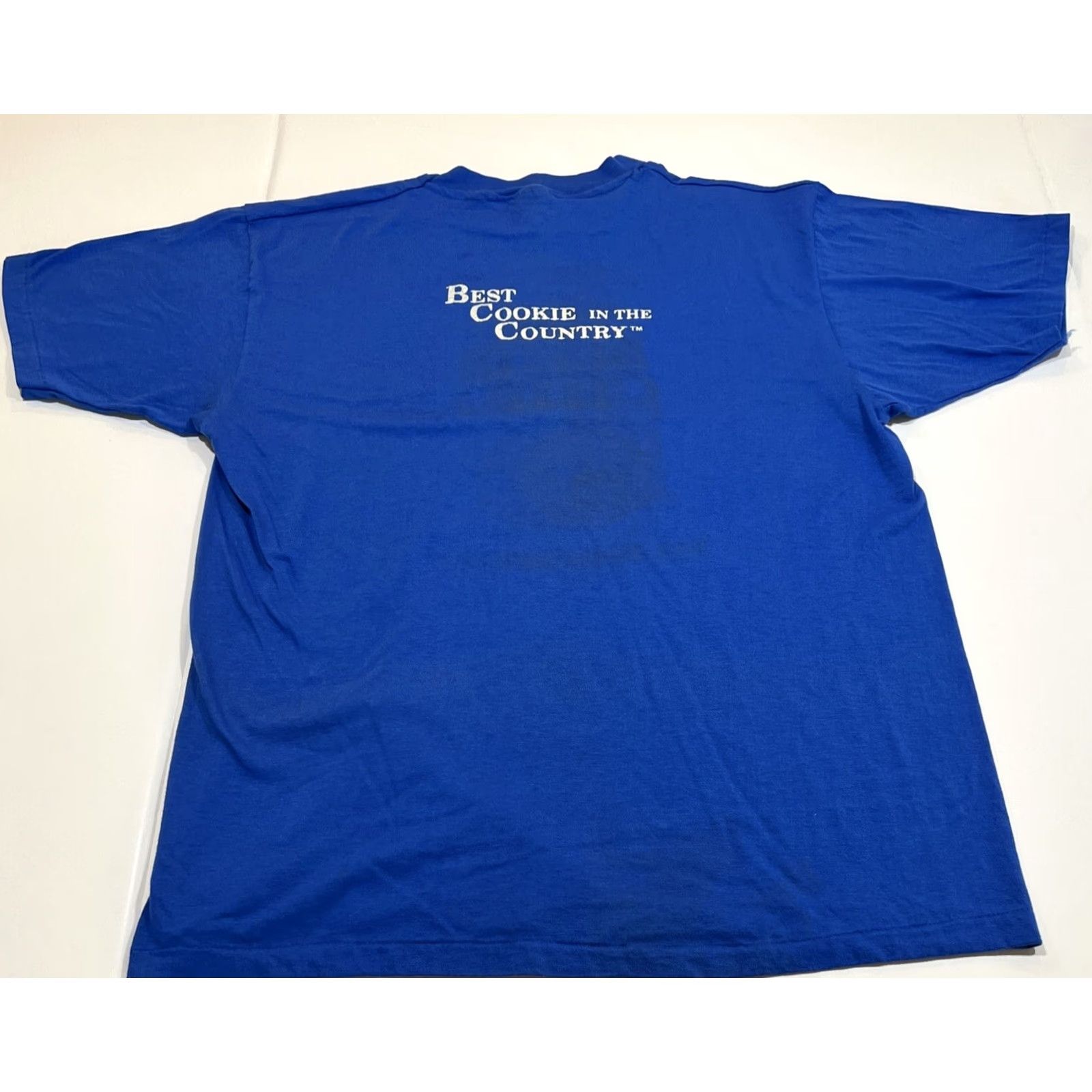 Hanes VINTAGE Hanes Blue Chip Cookies San Francisco Single Stitch Graphic Dbl-side Shirt XL Men Unisex Short Sleeve 1980s Blue Size US XL / EU 56 / 4 - 5 Thumbnail