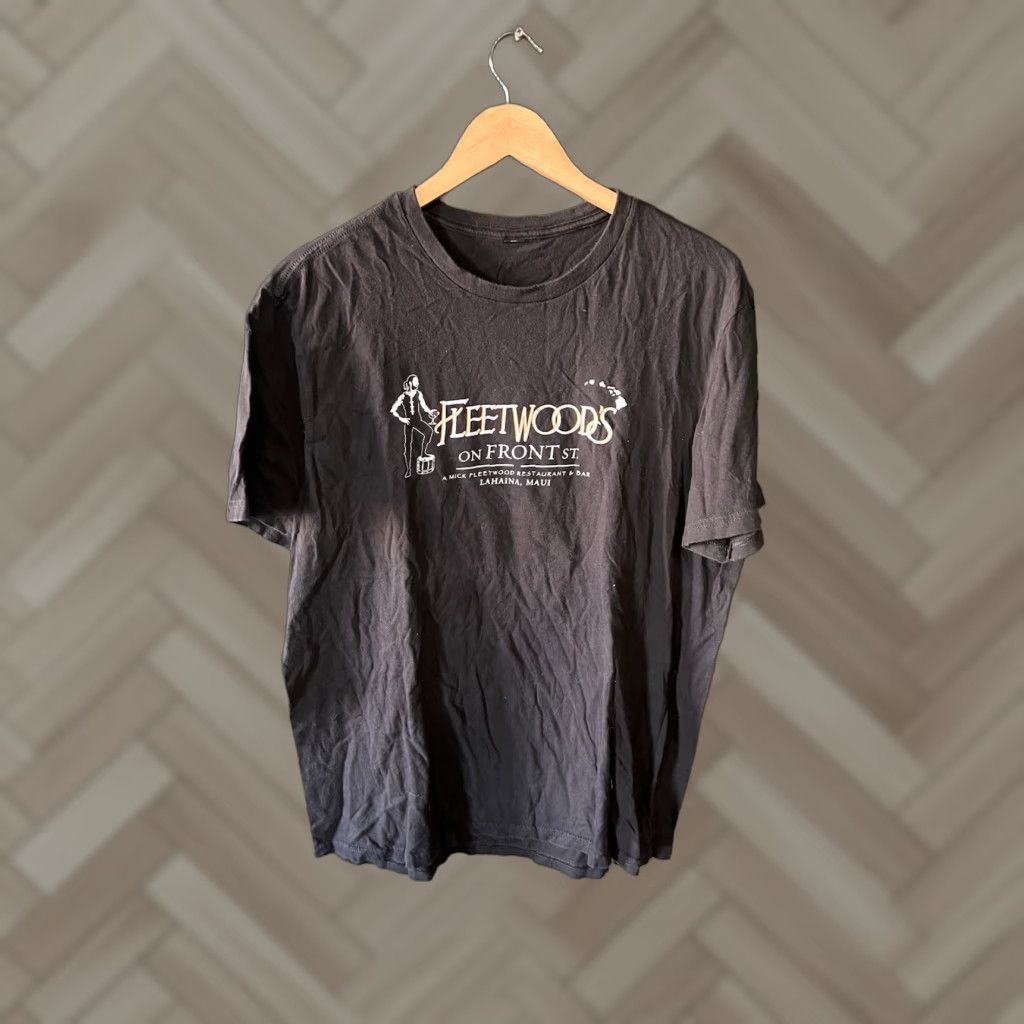Vintage VINTAGE Fleetwood's On Front Street Lahaina Maui Hawaii Souvenir T-Shirt Large Size US L / EU 52-54 / 3 - 1 Thumbnail