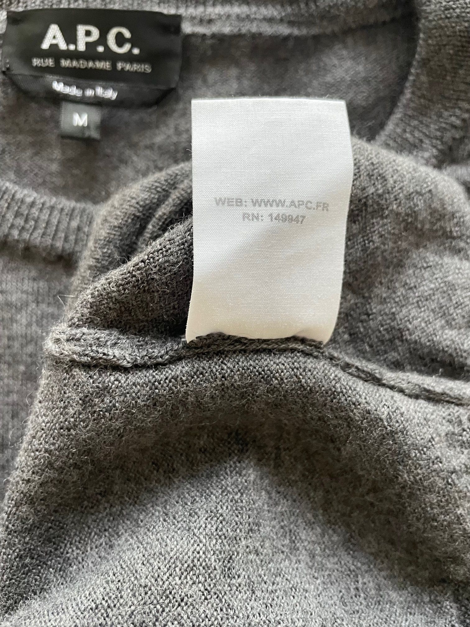 A.P.C. APC Men's Sweater Size US M / EU 48-50 / 2 - 5 Thumbnail